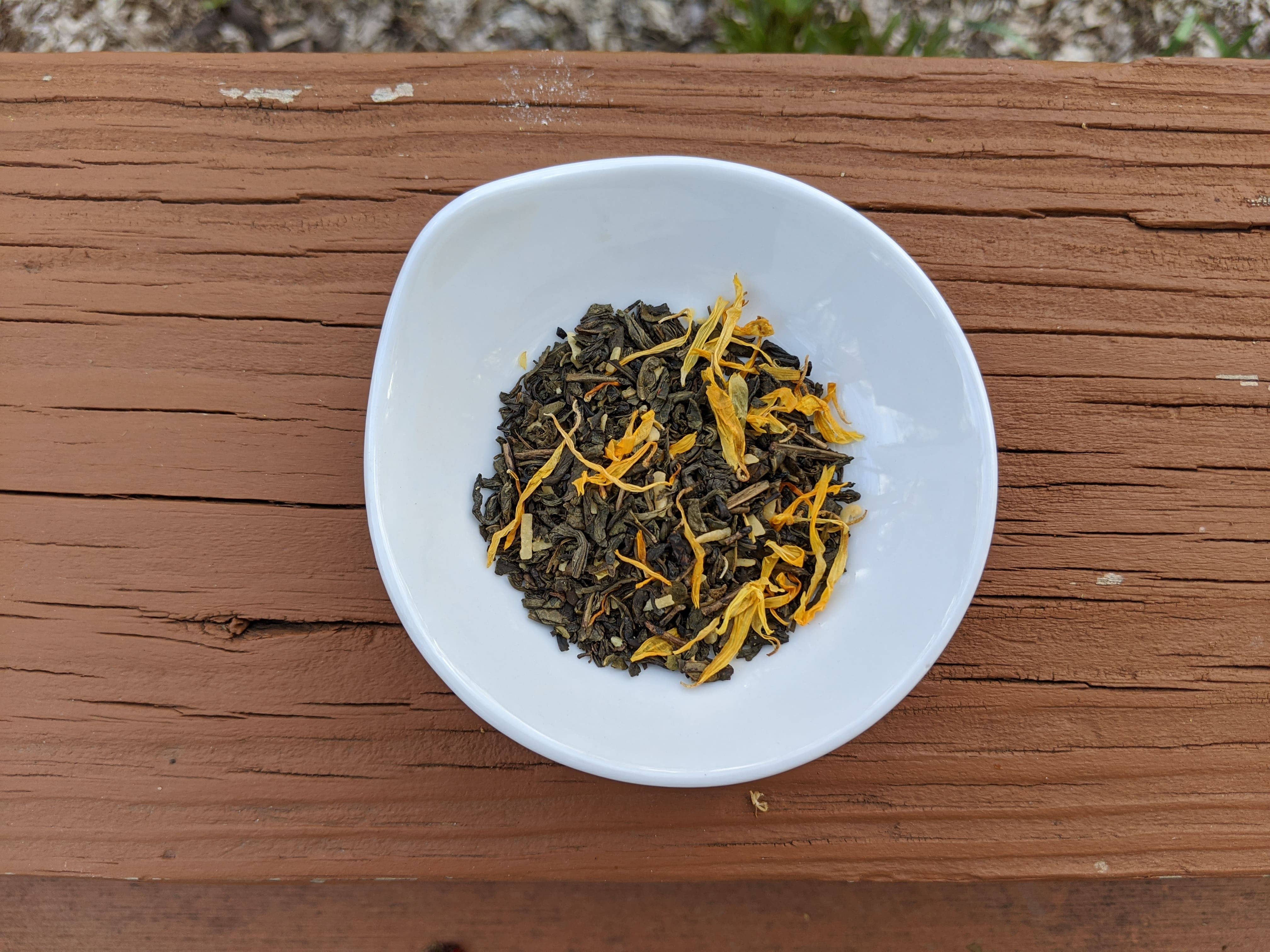 Green Tea Piña Colada - Loose Leaf Tea - Wholesale Packaged