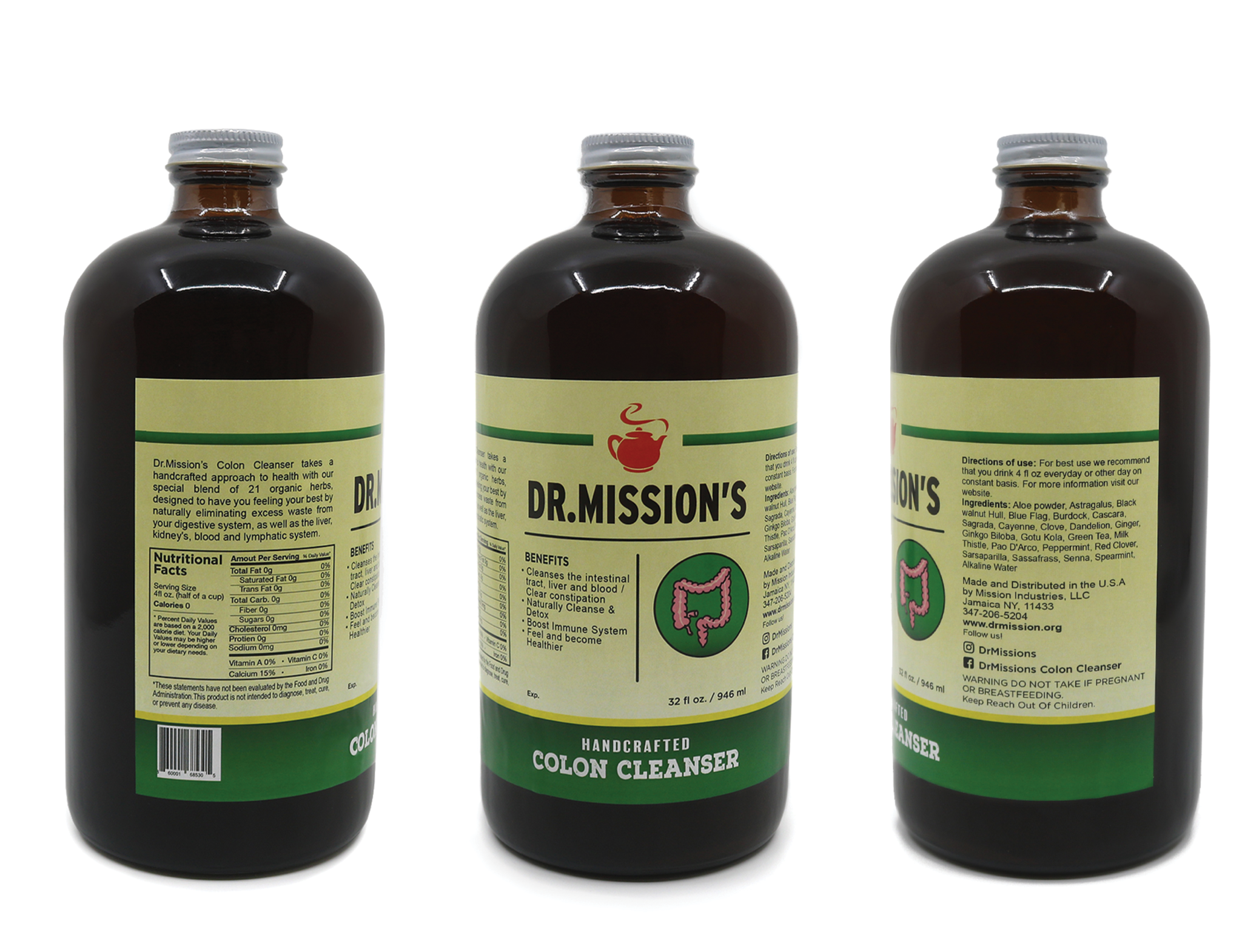 Dr. Mission's Colon Cleanser 32oz