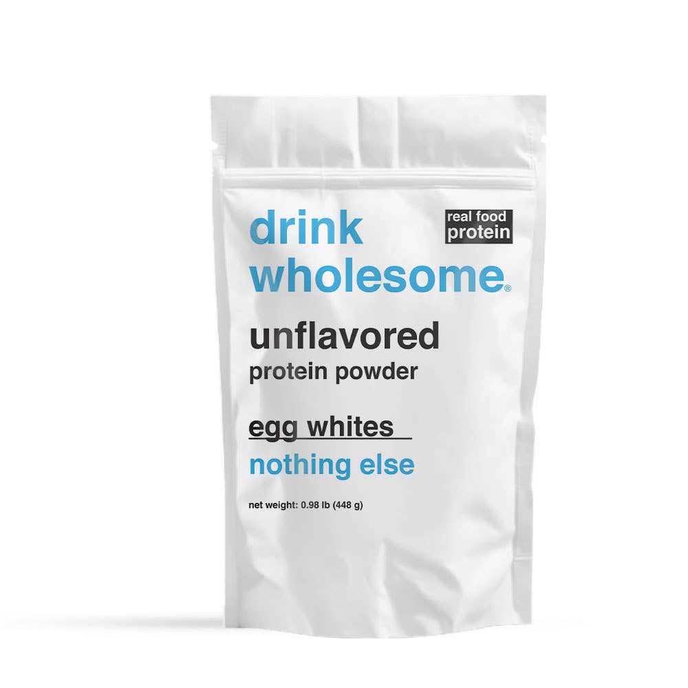 Unflavored Egg White Protein Powder