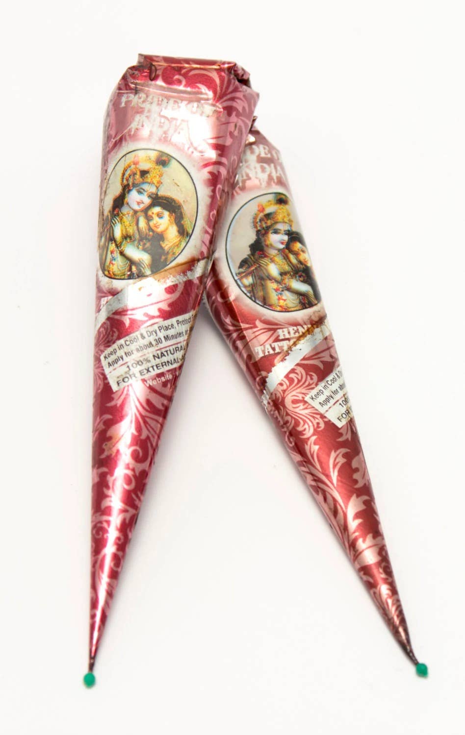 Henna Tube Regular Splitfold Box - 12 Tubes Per Box