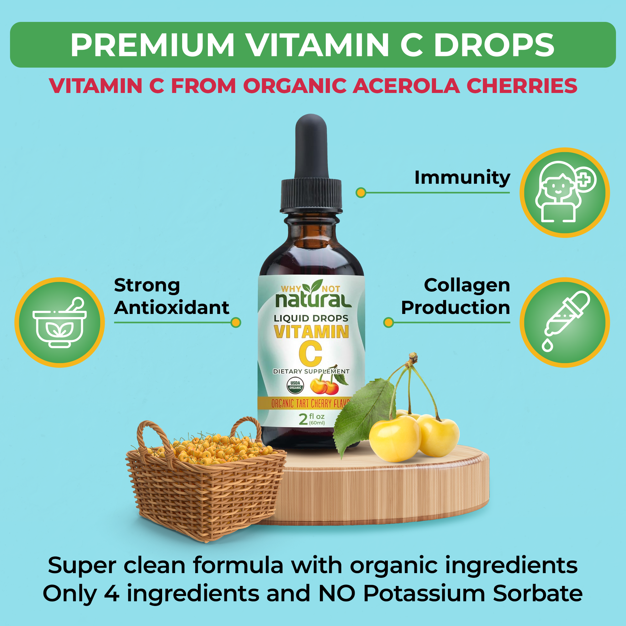 Organic Liquid Vitamin C