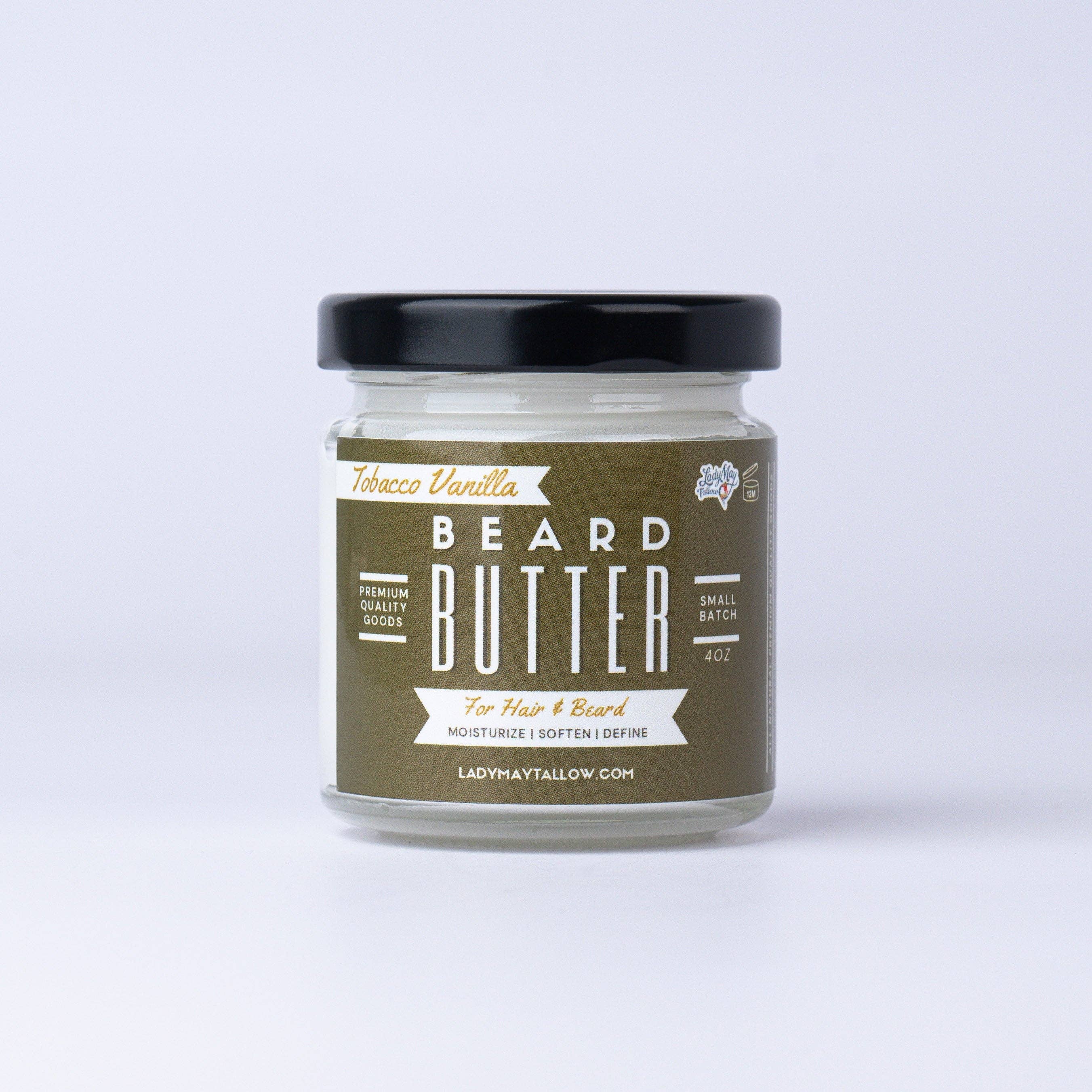 Tobacco Vanilla All-Natural Beard Butter And Skin Care For Men