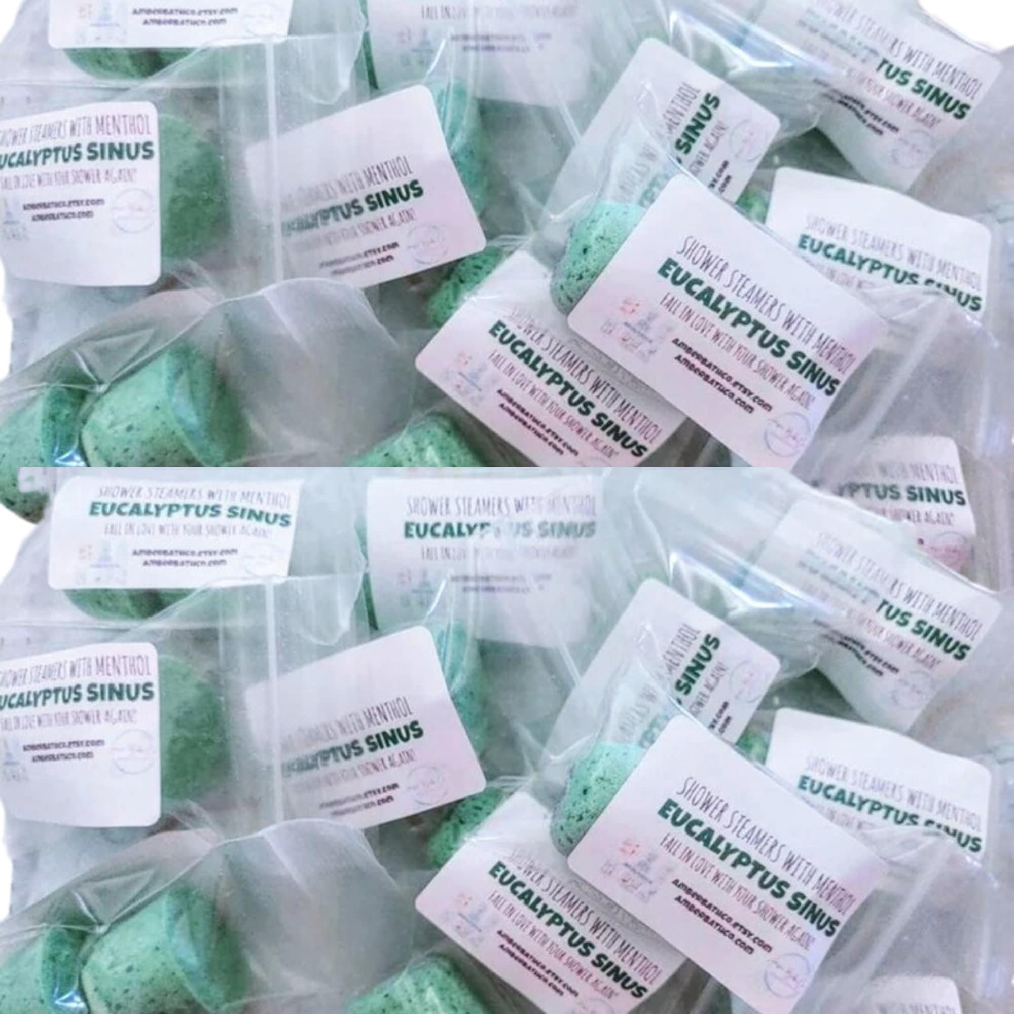 Menthol Shower Steamers | Two Pack | Choice of Scent
