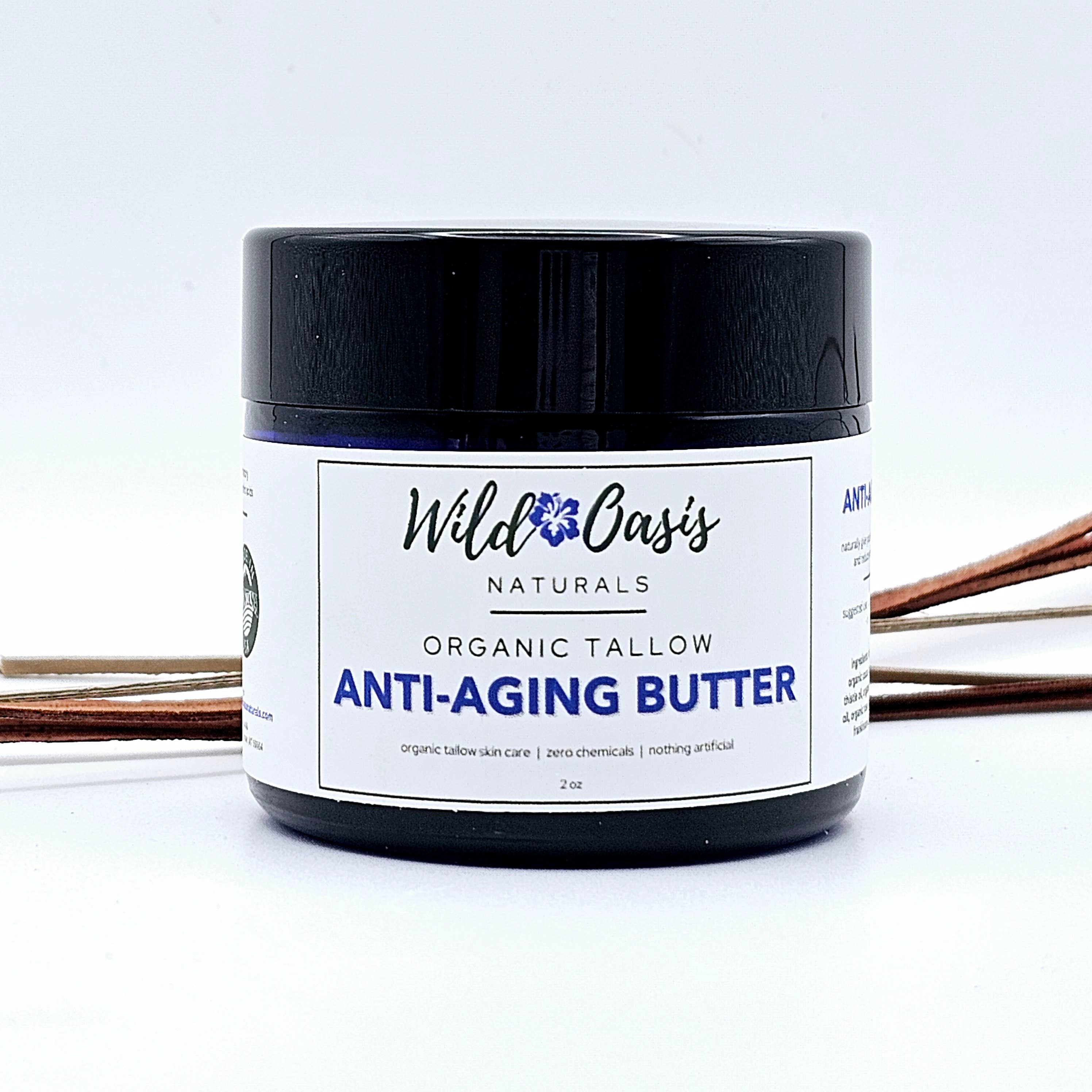 Anti-Aging Butter - 2 oz - Organic Tallow Anti-Wrinkle Cream