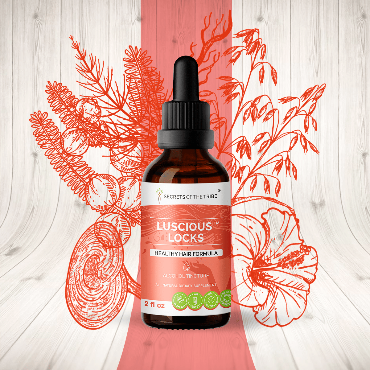 Luscious Locks. Healthy Hair Formula