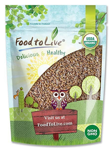 Organic Hulled Barley – Non-GMO, 100% Whole Grain, Kosher