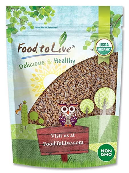 Organic Hulled Barley – Non-GMO, 100% Whole Grain, Kosher