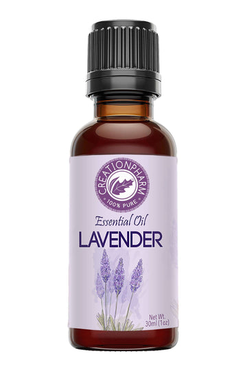 Lavender Essential Oil 1 oz (30ml) - Aceite esencial de lavanda 1 oz by Creation Pharm
