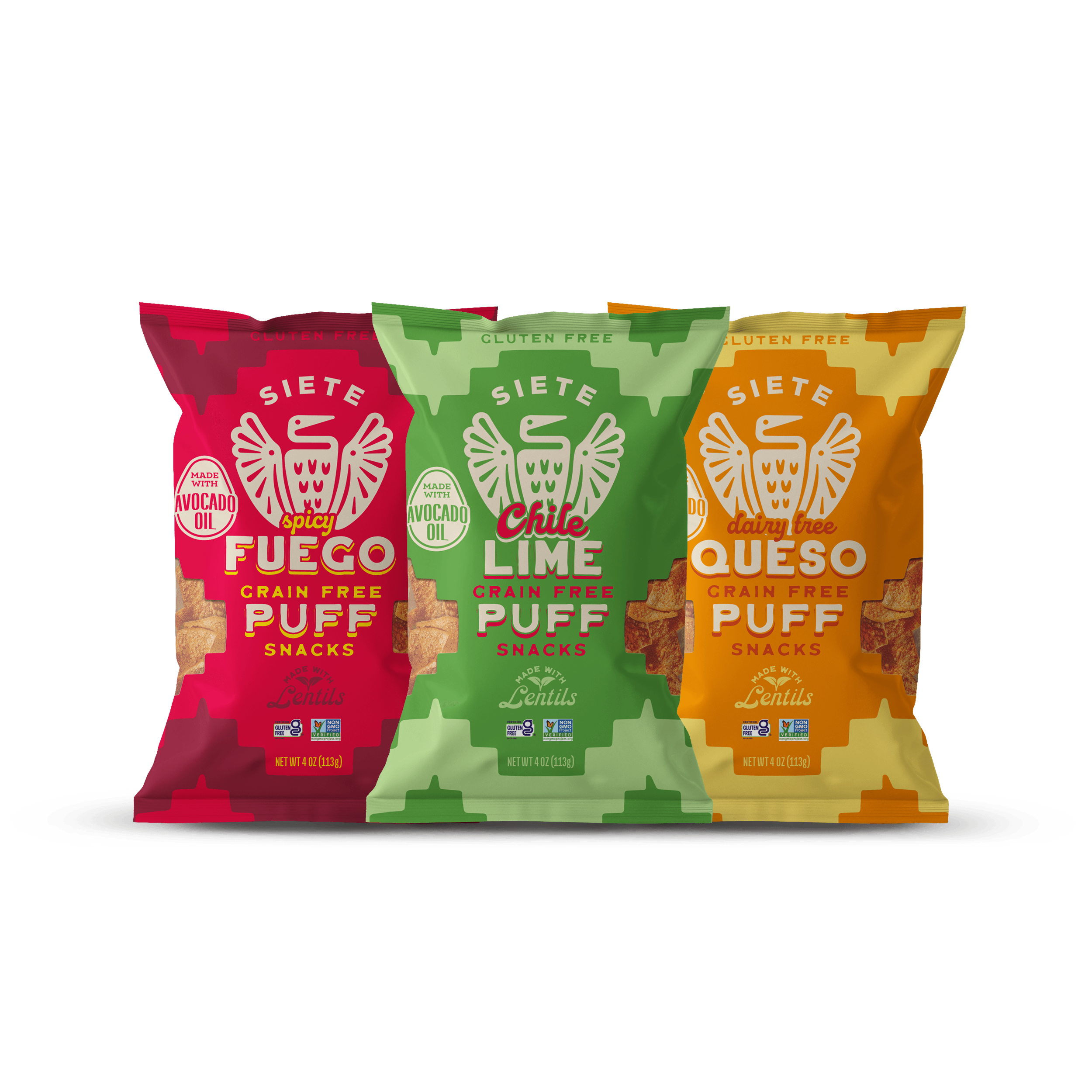 Grain Free Puff Snack Mix - 18 bags