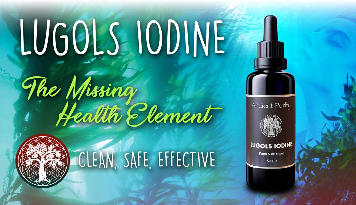 Lugol's Iodine - 50ml Original Formula | High Strength Safe