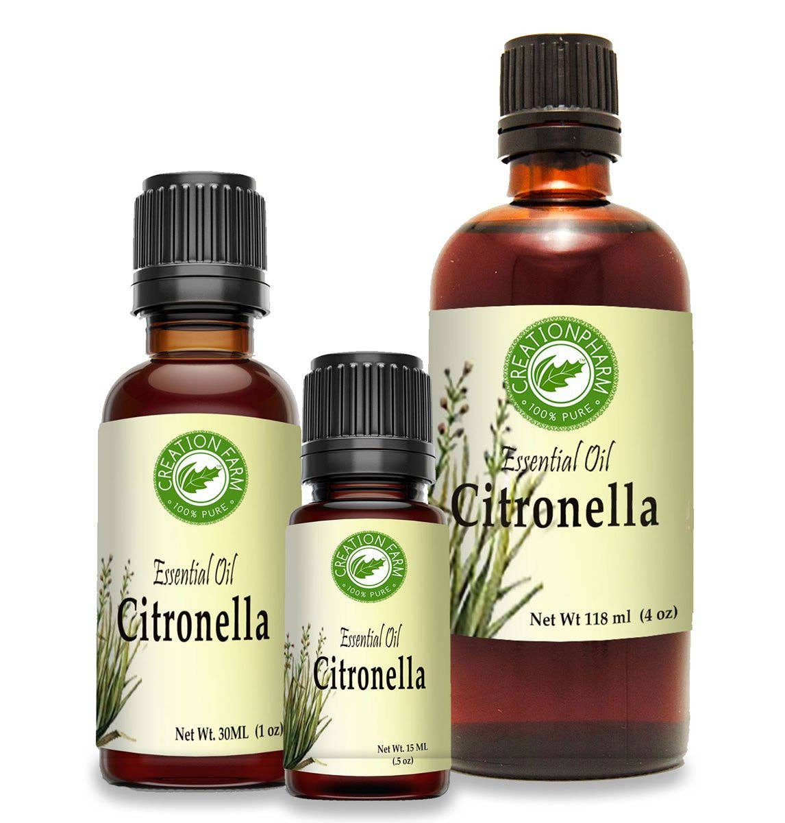 Citronella Essential Oi 30 ml - Aceite Esencial de Citronella from Creation Pharm