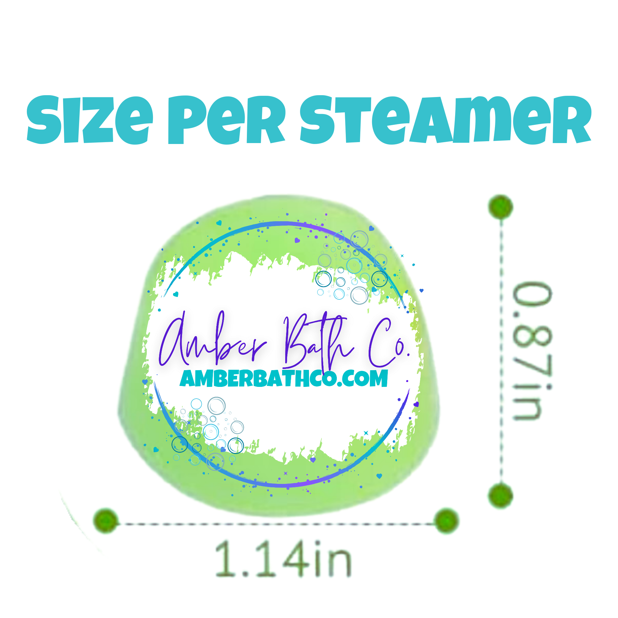 Menthol Shower Steamers | 12 Pack | Choice of Scent