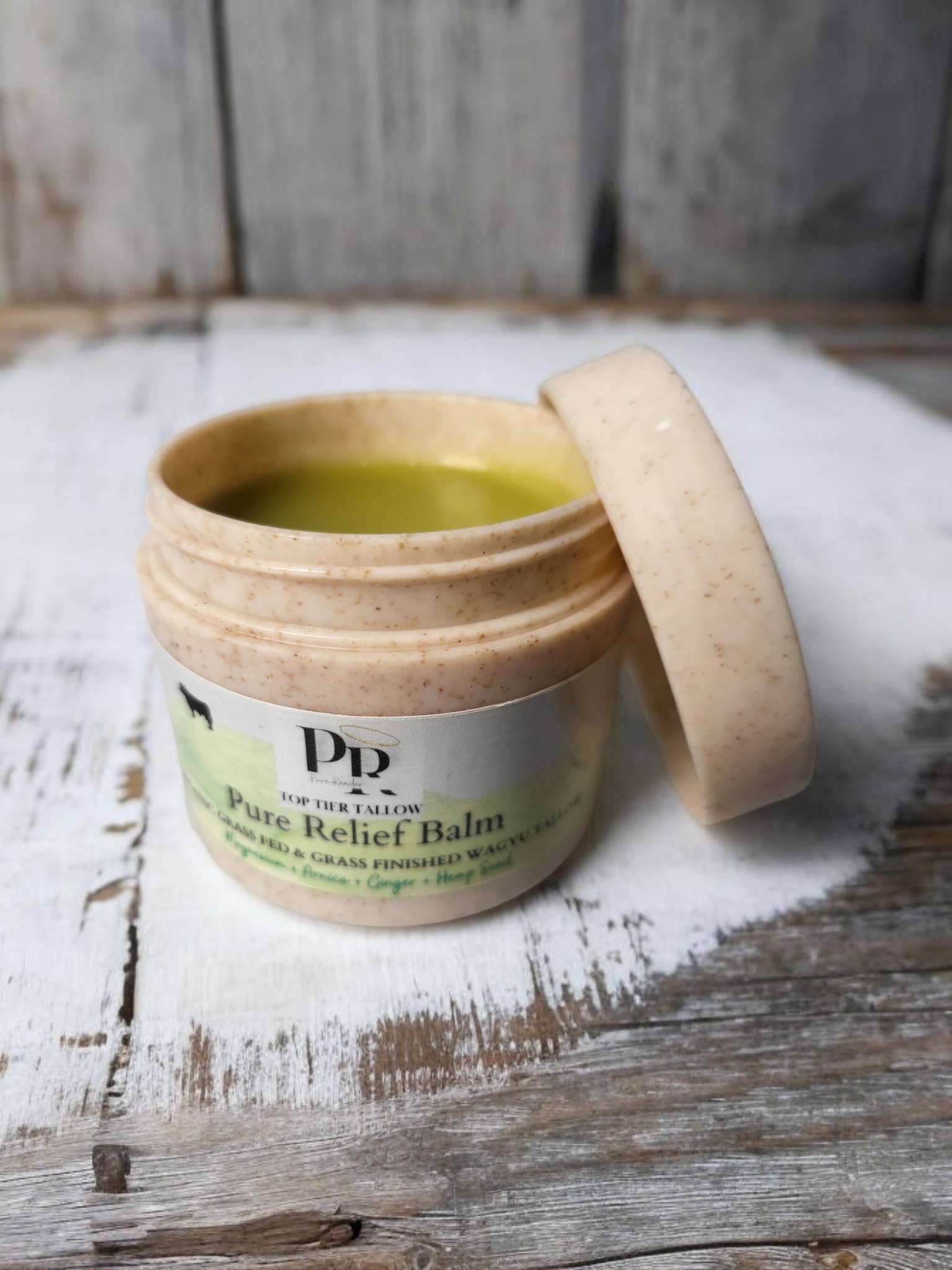 Tallow Relief Balm, Organic Wagyu Tallow, Grass Fed Tallow