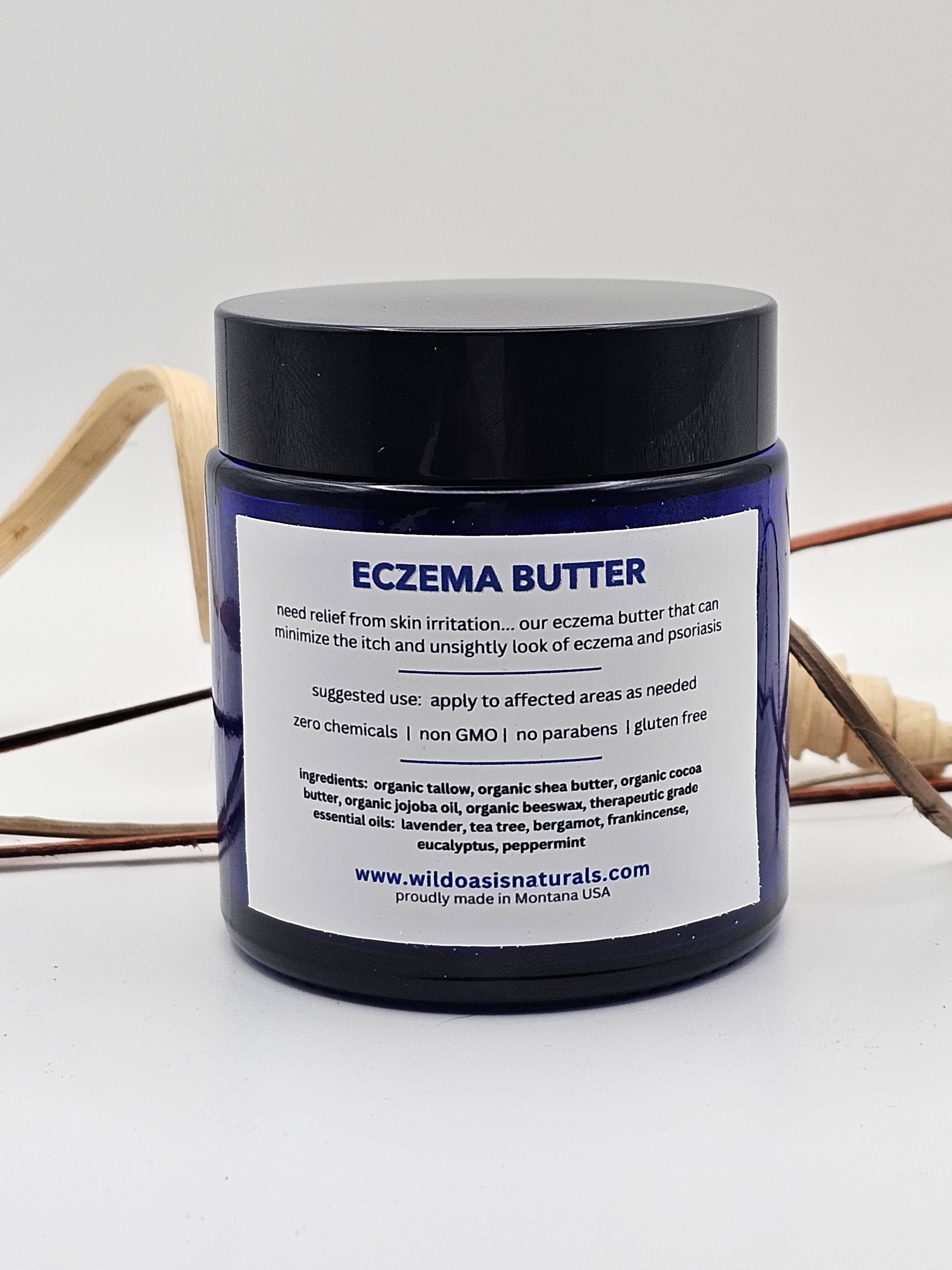 Eczema Butter - 4 oz - Organic Tallow Eczema/Psoriasis Cream