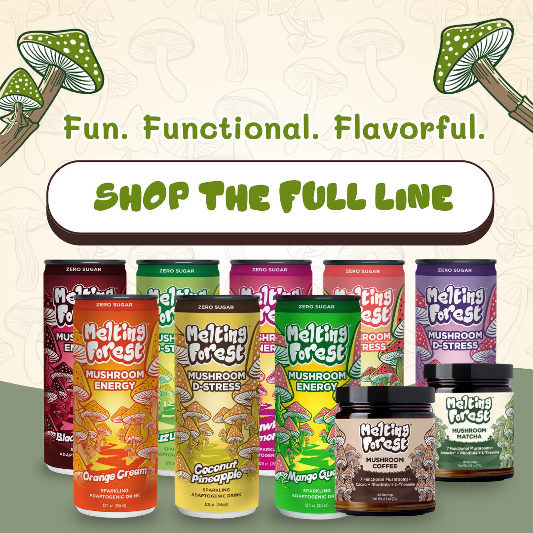 Mushroom Matcha | Instant | Adaptogenic | Coffee Alternative