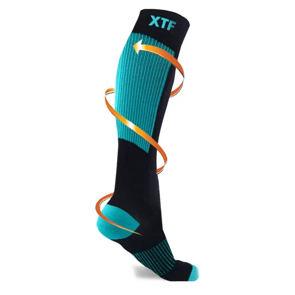 COPPER-INFUSED SOCKS - SKYBLUE