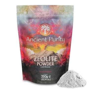 Zeolite Powder - 350g (< 25 Microns) HM Detox Cleanse