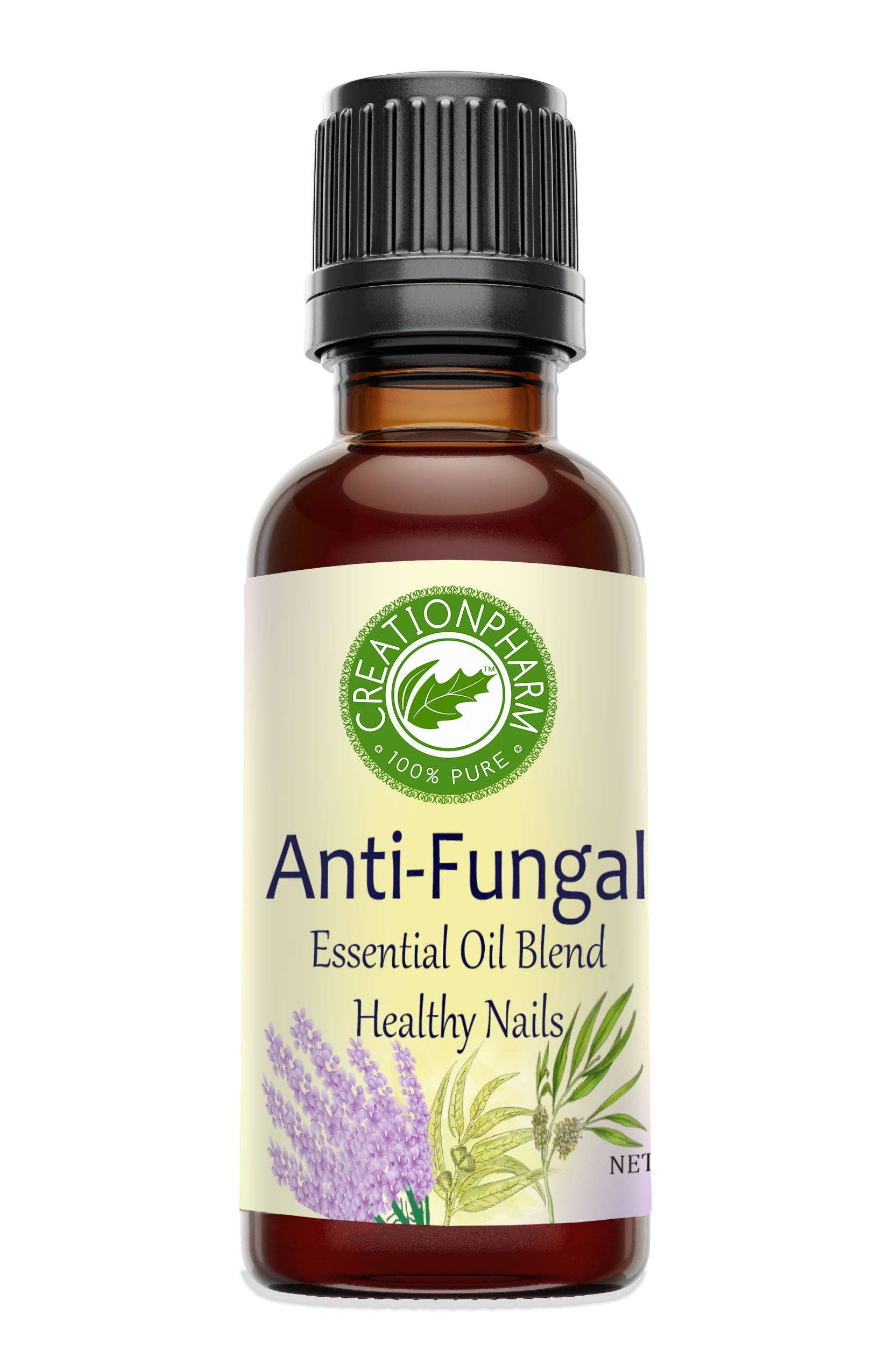 Anti-Fungal Nail Oil Blend, Clears Yellow Nail Fungus Creati
