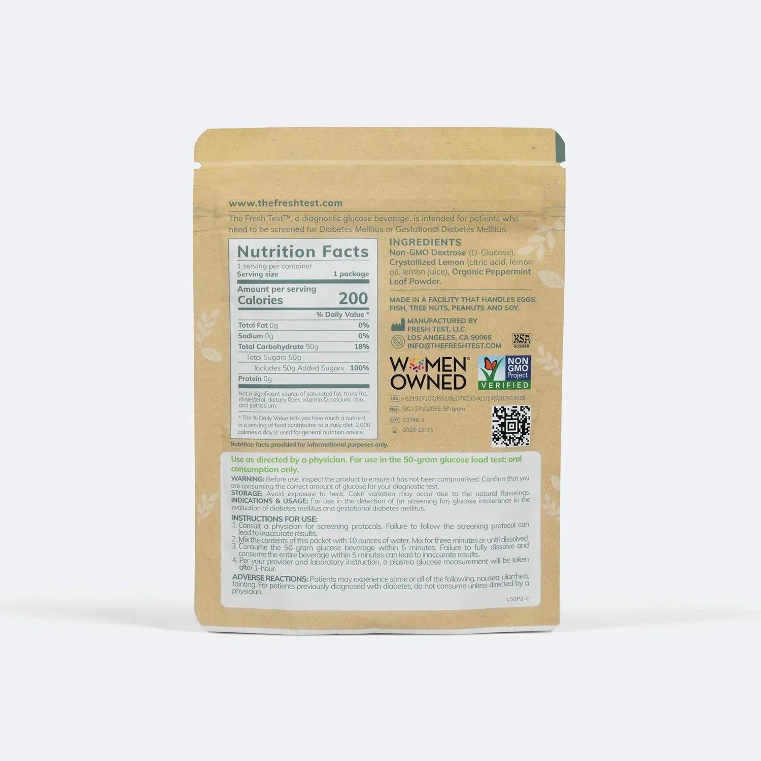 The Fresh Test 50g – Wholesale