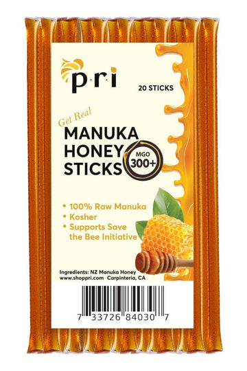 Manuka Honey Sticks MGO 300+  - 20ct