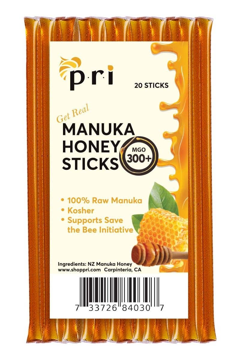 Manuka Honey Sticks MGO 300+  - 20ct