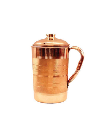 Copper Jug Pitcher (1.5 ltrs.)