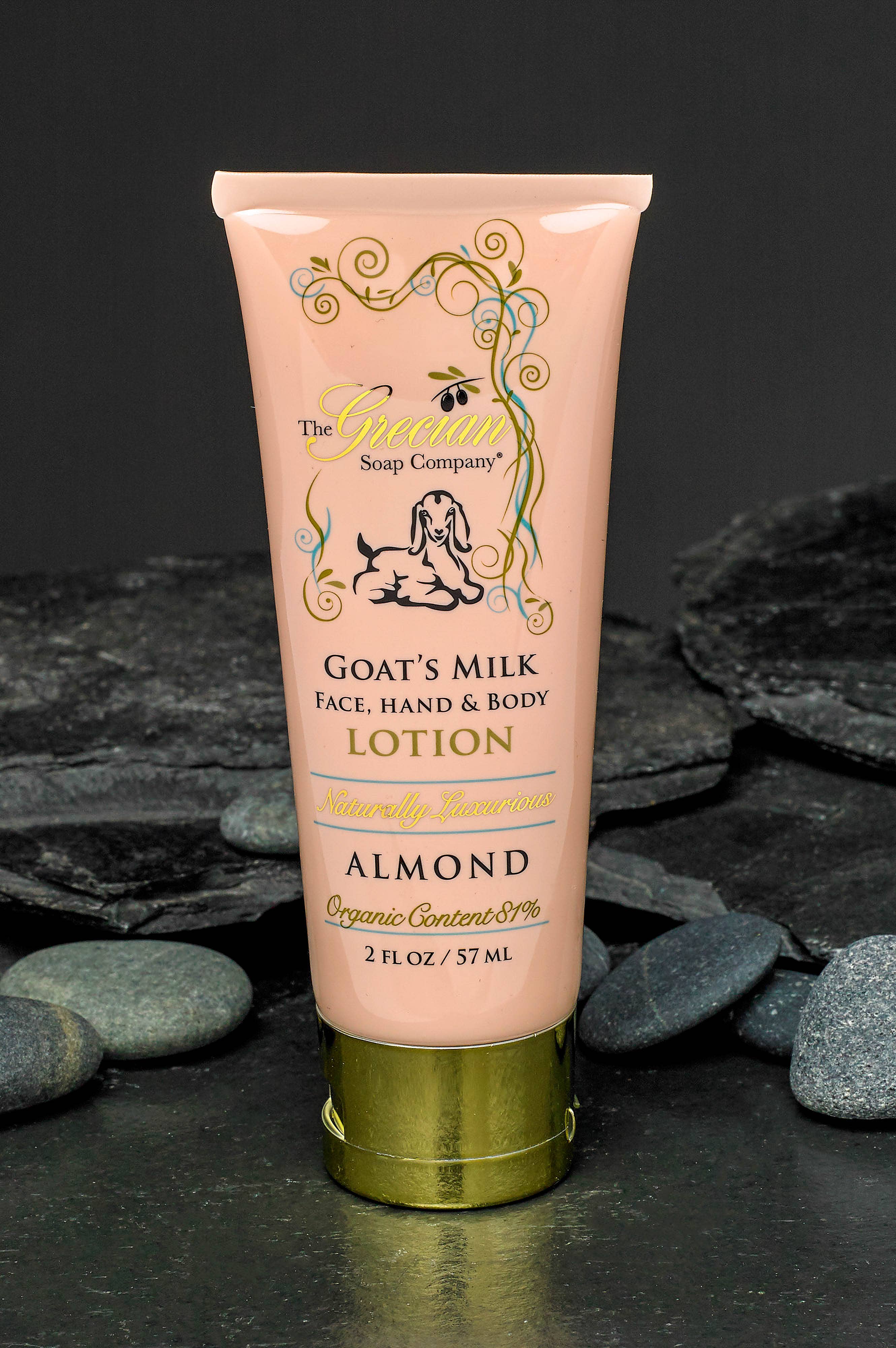 Organic Beauty Hydrating Goat Milk Lotion Tubes 2oz.