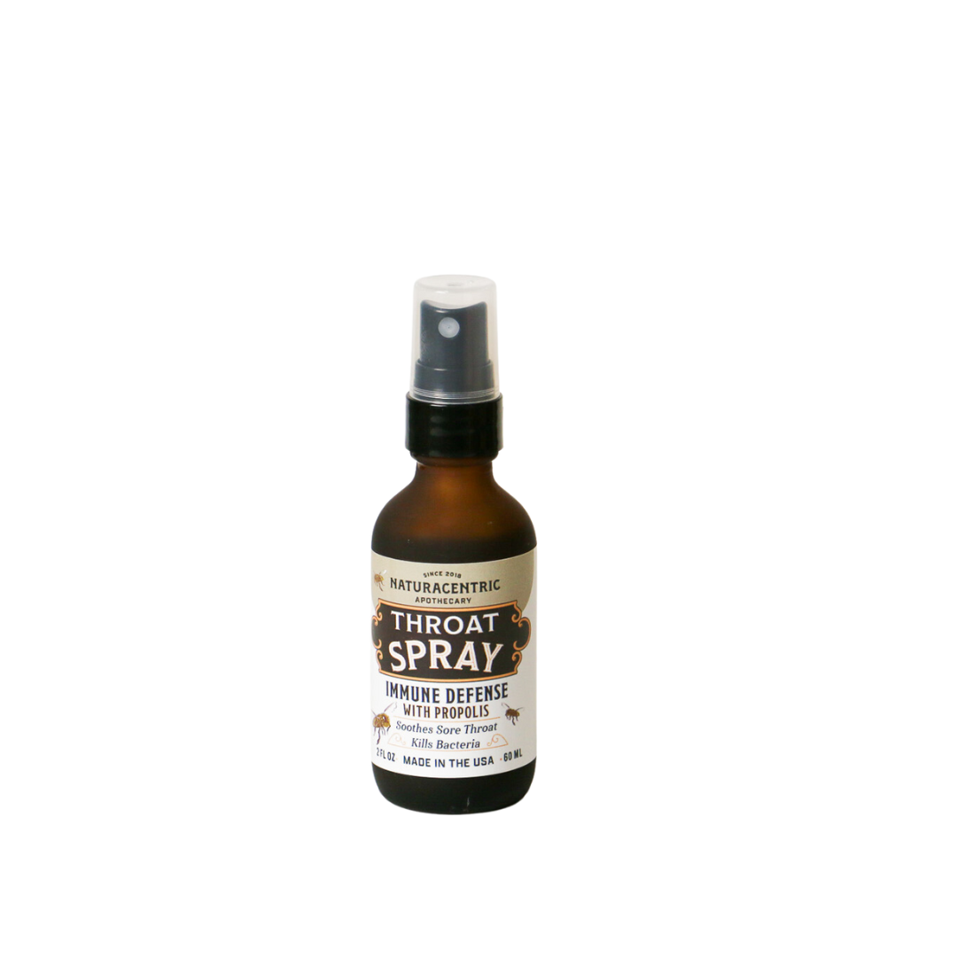 Immune Defense Throat Spray with Propolis & Honey
