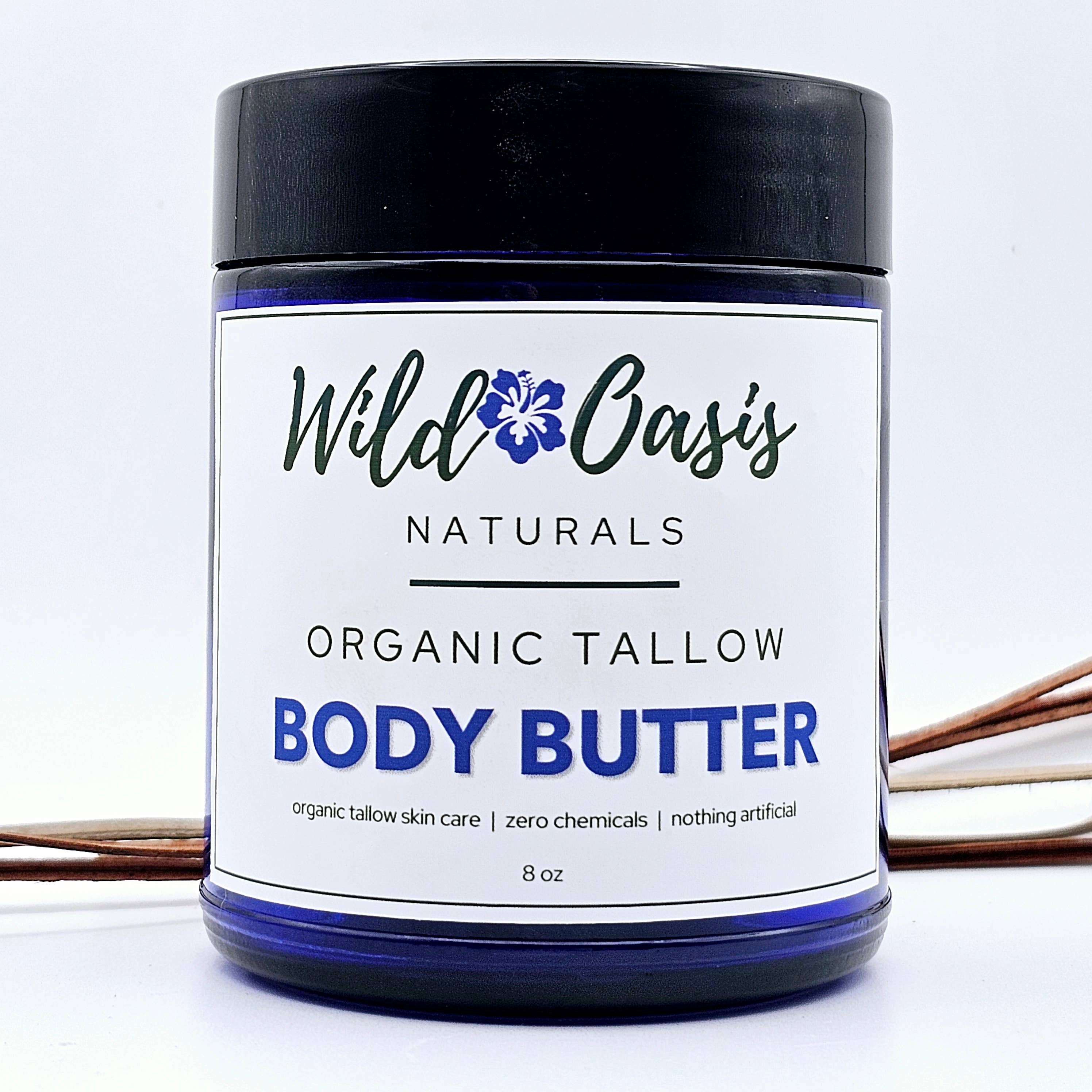 Body Butter - 8 oz - Organic Tallow Cream