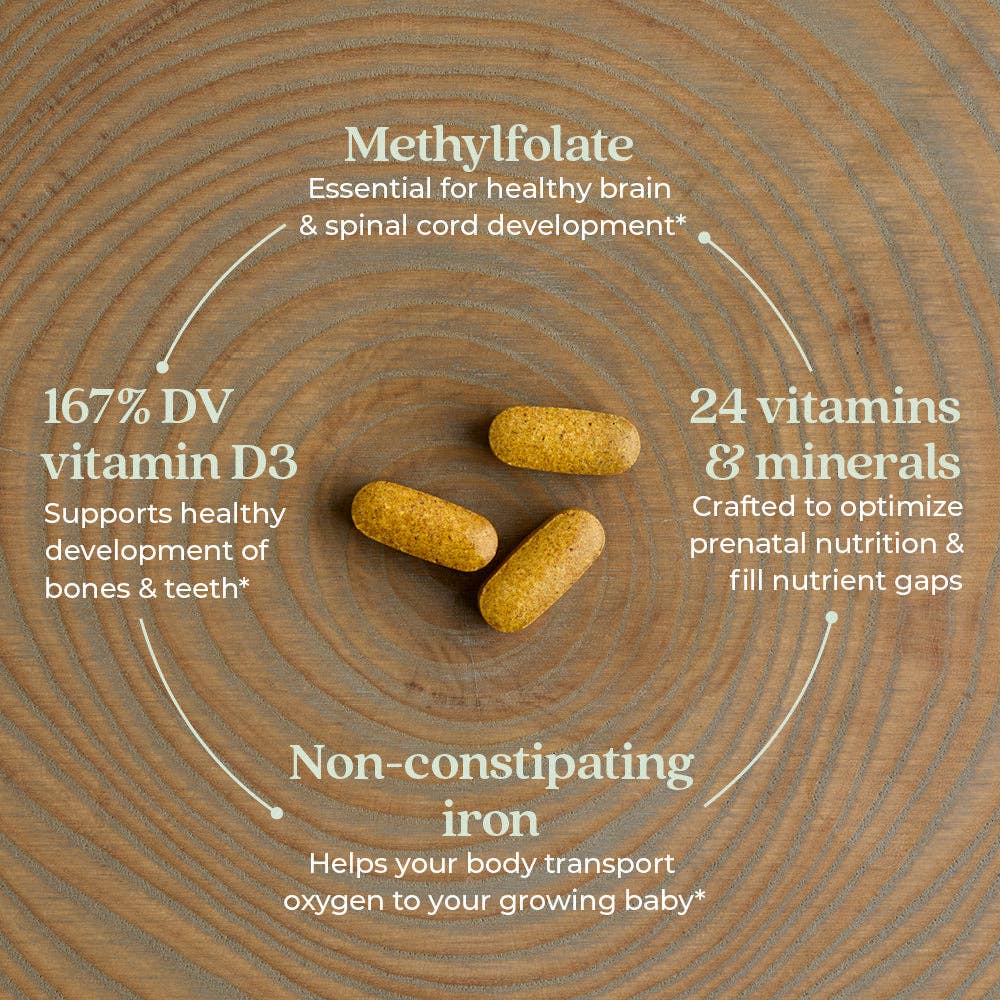 Advanced Perfect Prenatal Multivitamin, 96 Vegetarian Tablet