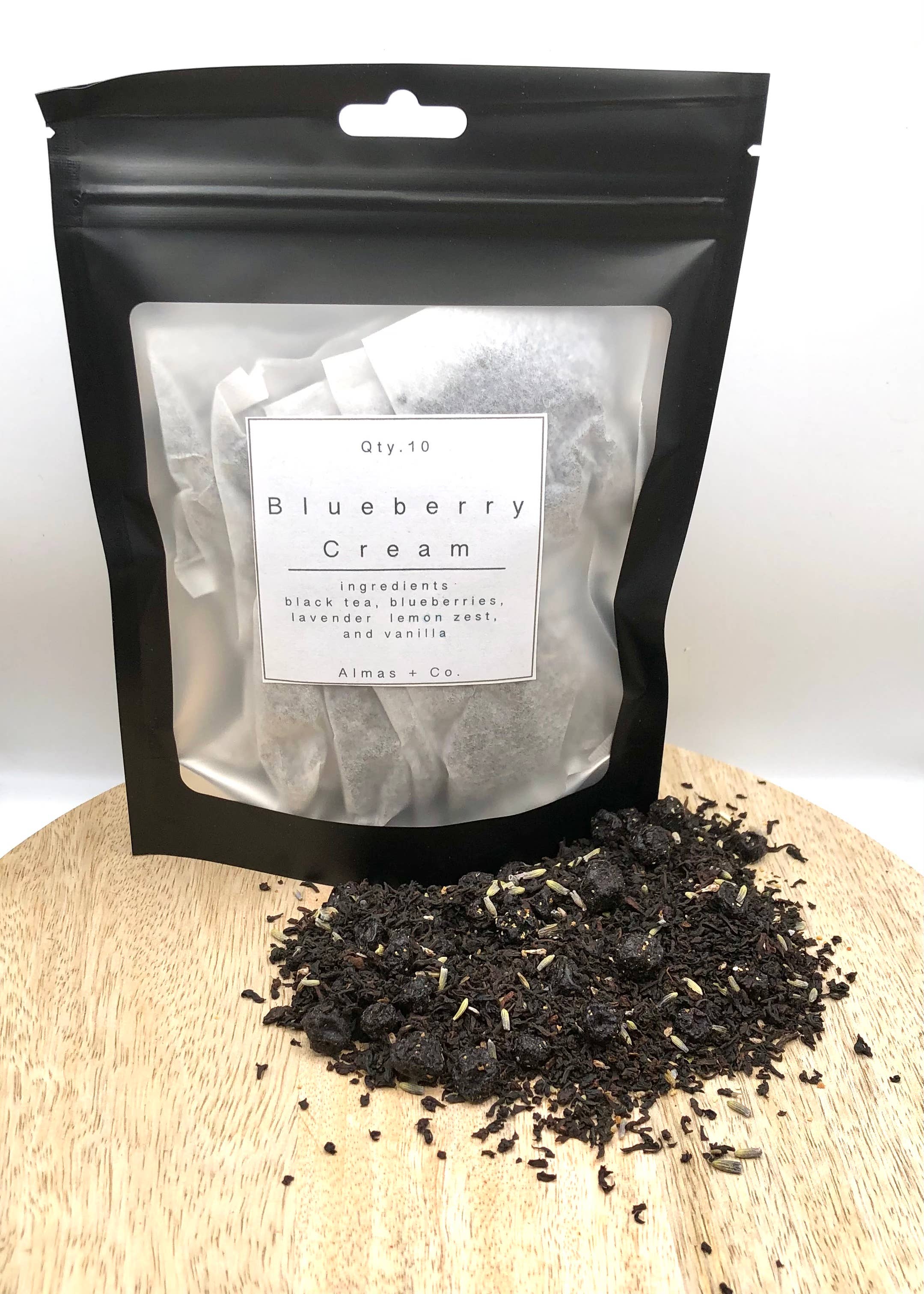 Blueberry Cream Loose Leaf Tea
