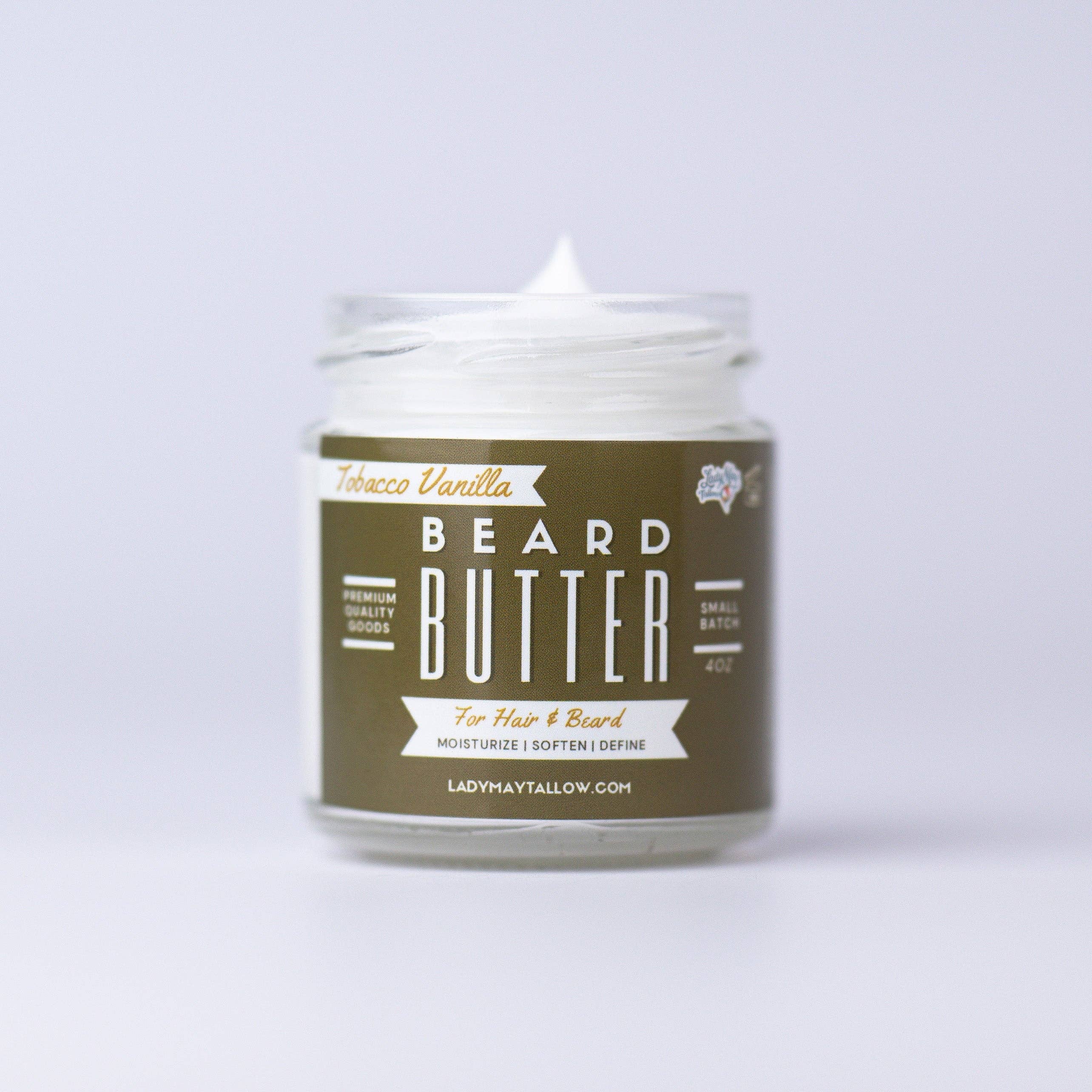 Tobacco Vanilla All-Natural Beard Butter And Skin Care For Men