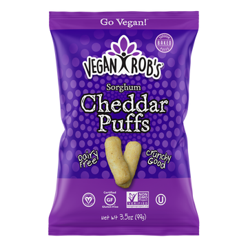 Dairy Free Cheddar Puffs (3.5oz)
