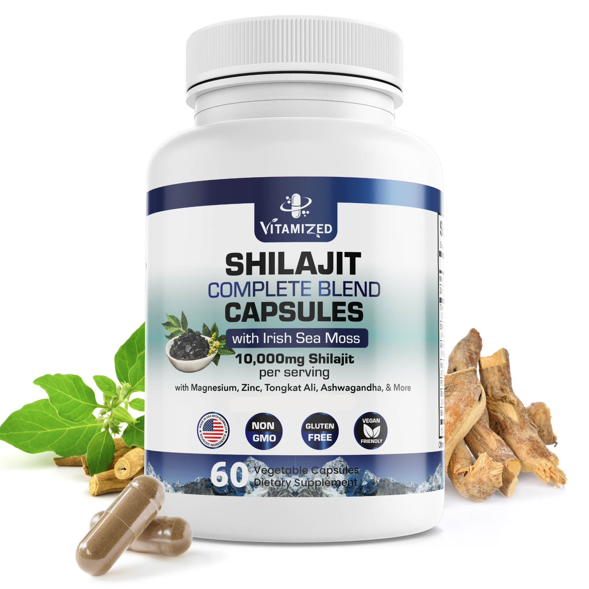 Pure Himalayan Shilajit Blend - Boost Stamina & Athleticis