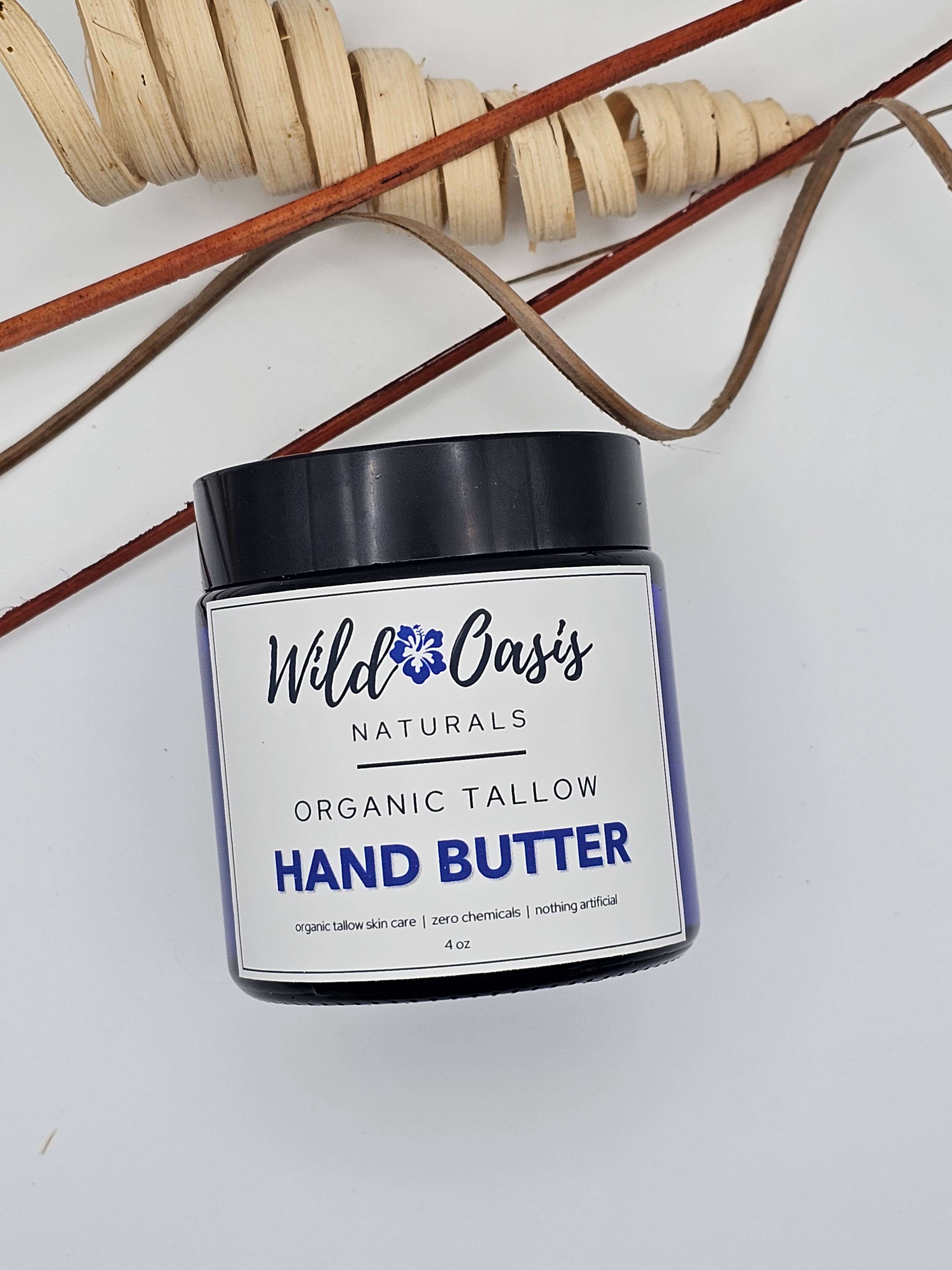 Hand Butter - 4 oz - Organic Tallow Hand Cream