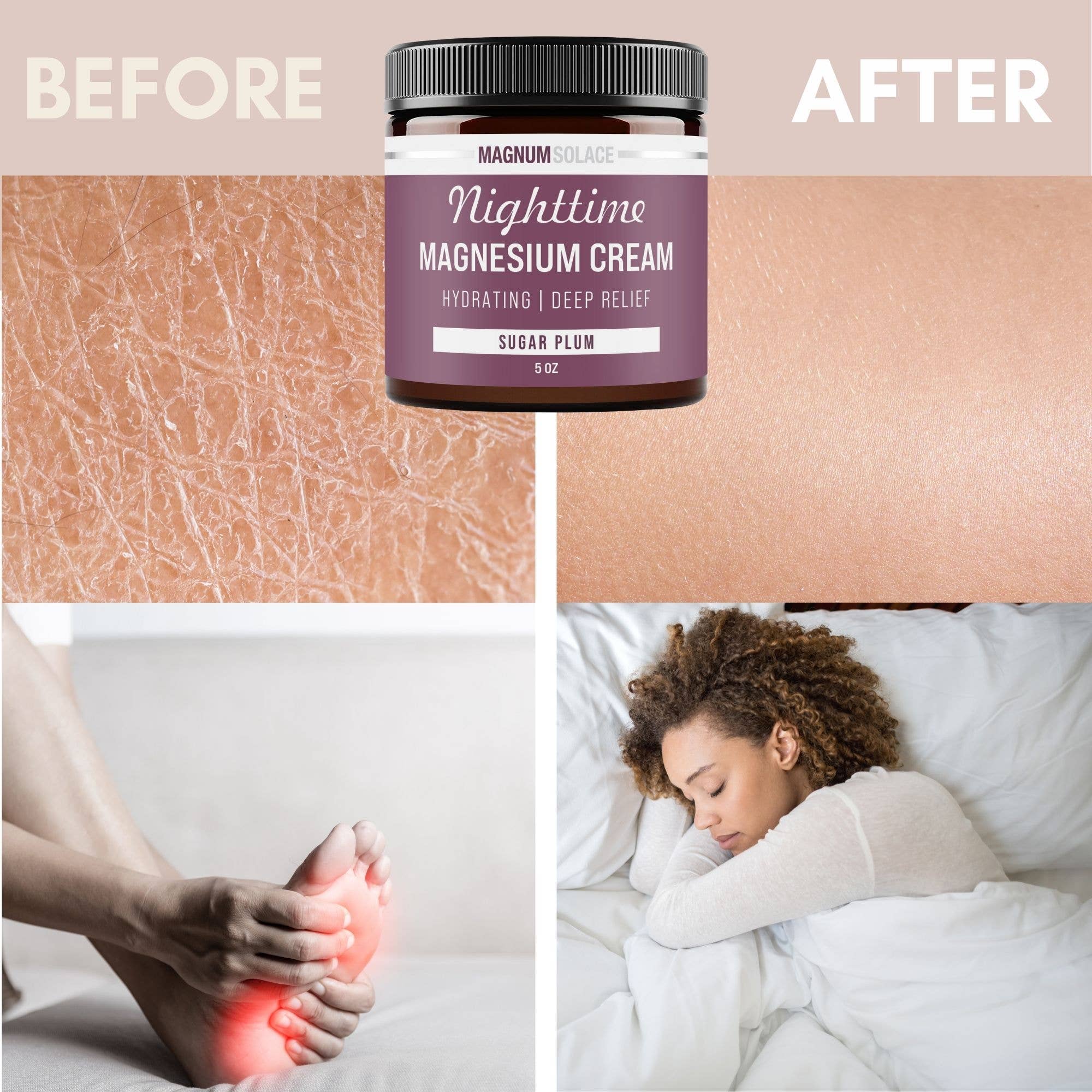 Nighttime Magnesium Cream- Faire exclusive, Fall, Holiday
