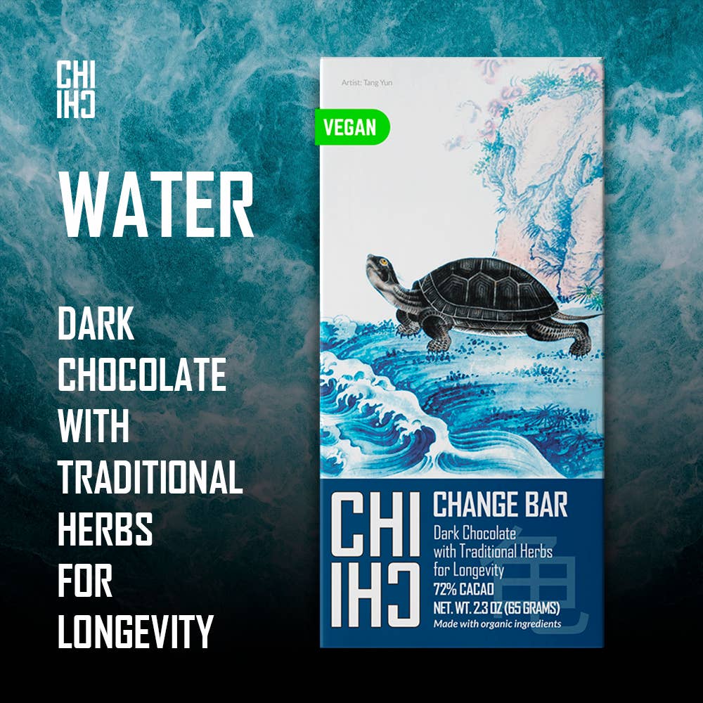 CHANGE Bars Pack (10 bars total) Vegan Herbal Chocolate Bars