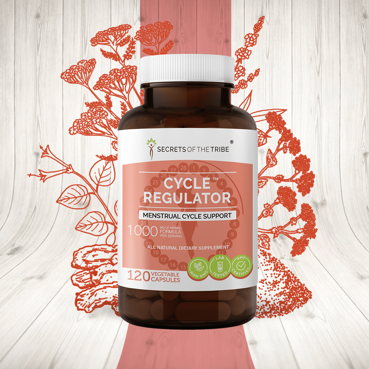 Cycle Regulator Capsules. Menstrual Cycle Support