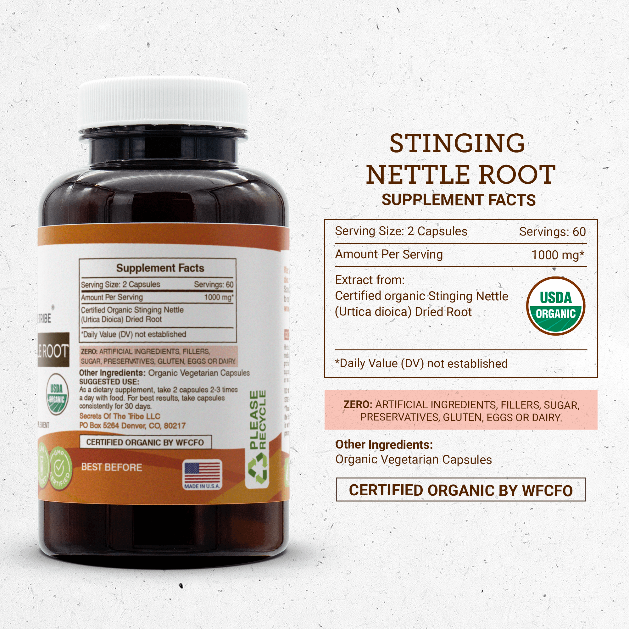 Stinging Nettle Root Capsules