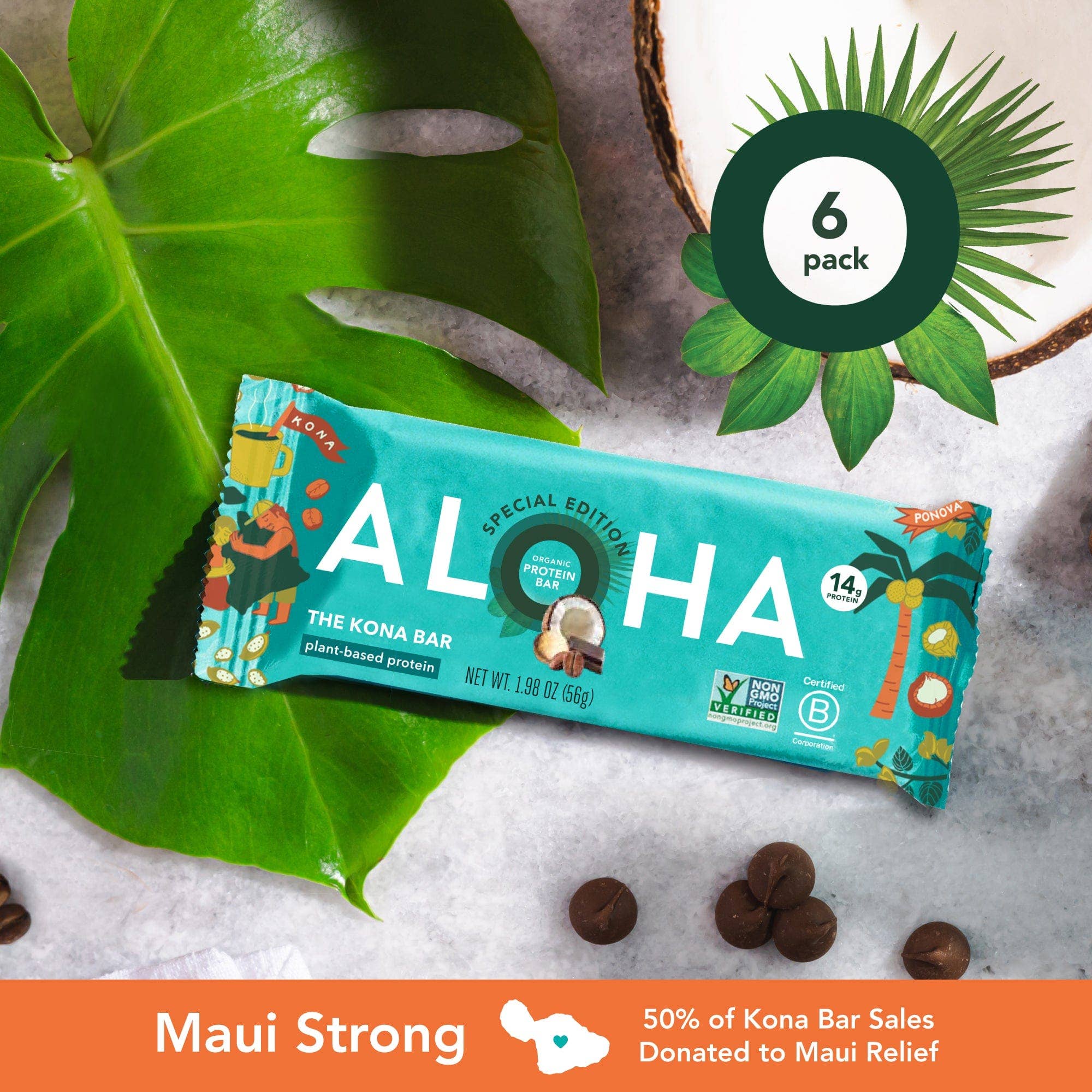 The Kona Bar (Pack of 6)