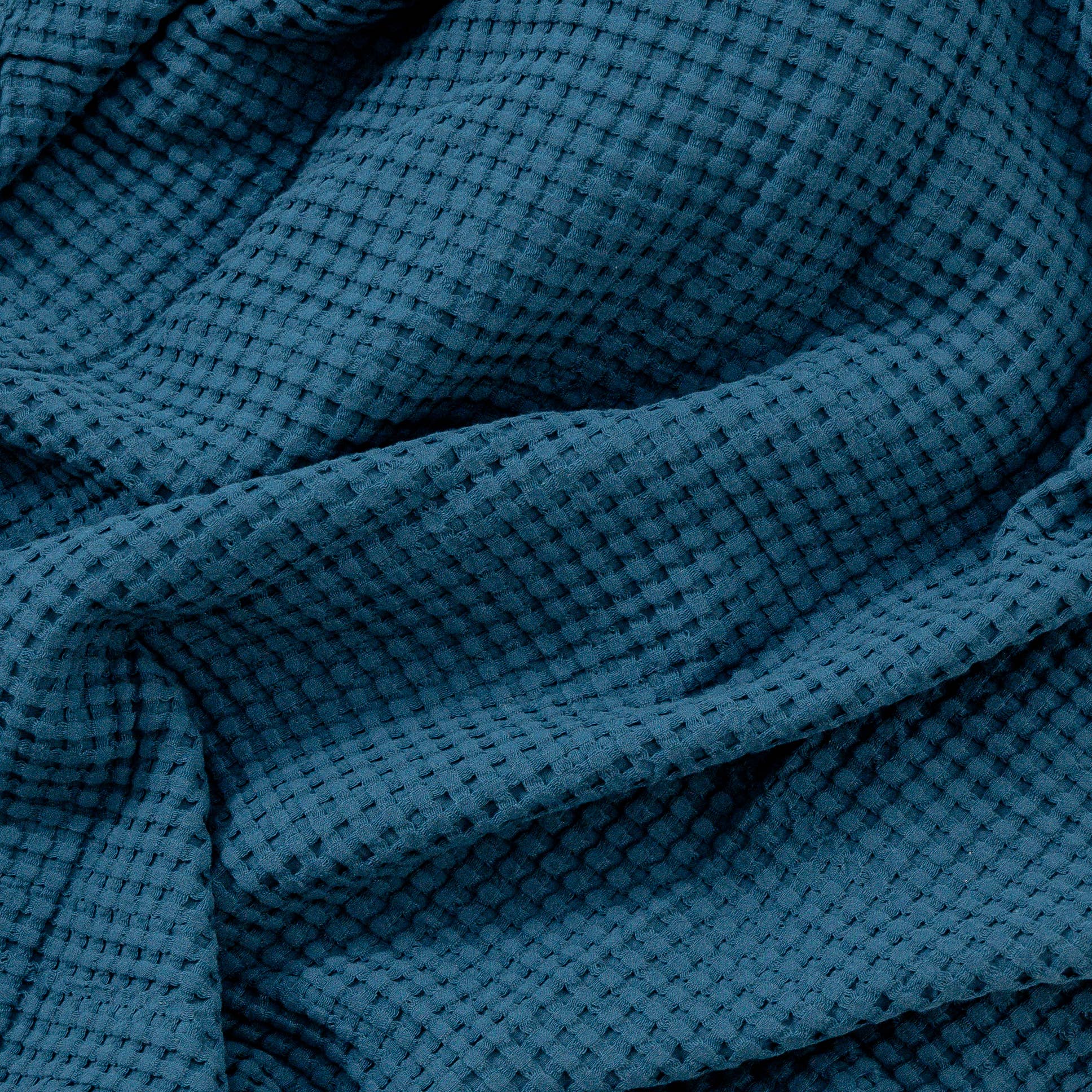 Waffle Baby Blanket, 40" x 40" Swaddle Blanket by Comfy Cubs