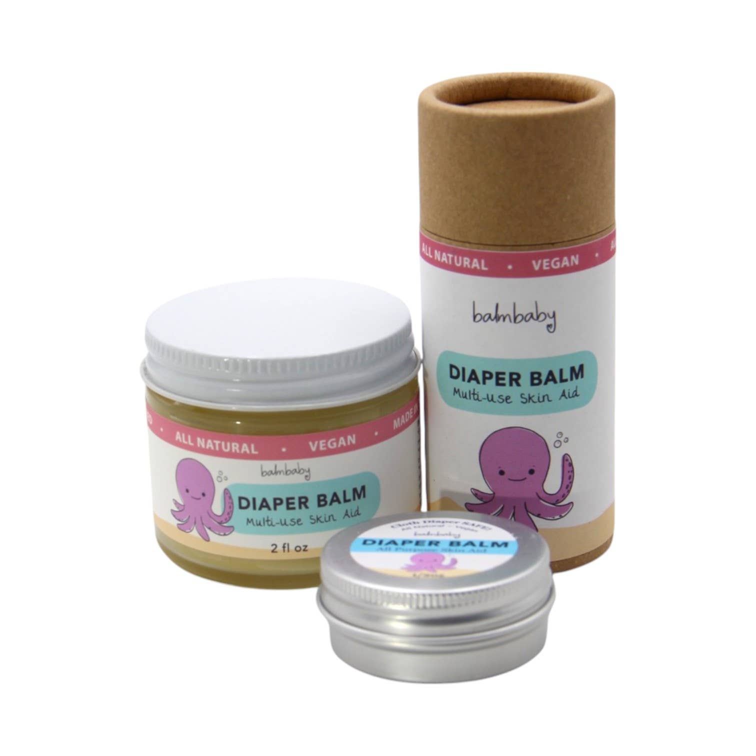Balm Baby - Diaper Balm and ALL purpose skin aid - Eco Stick