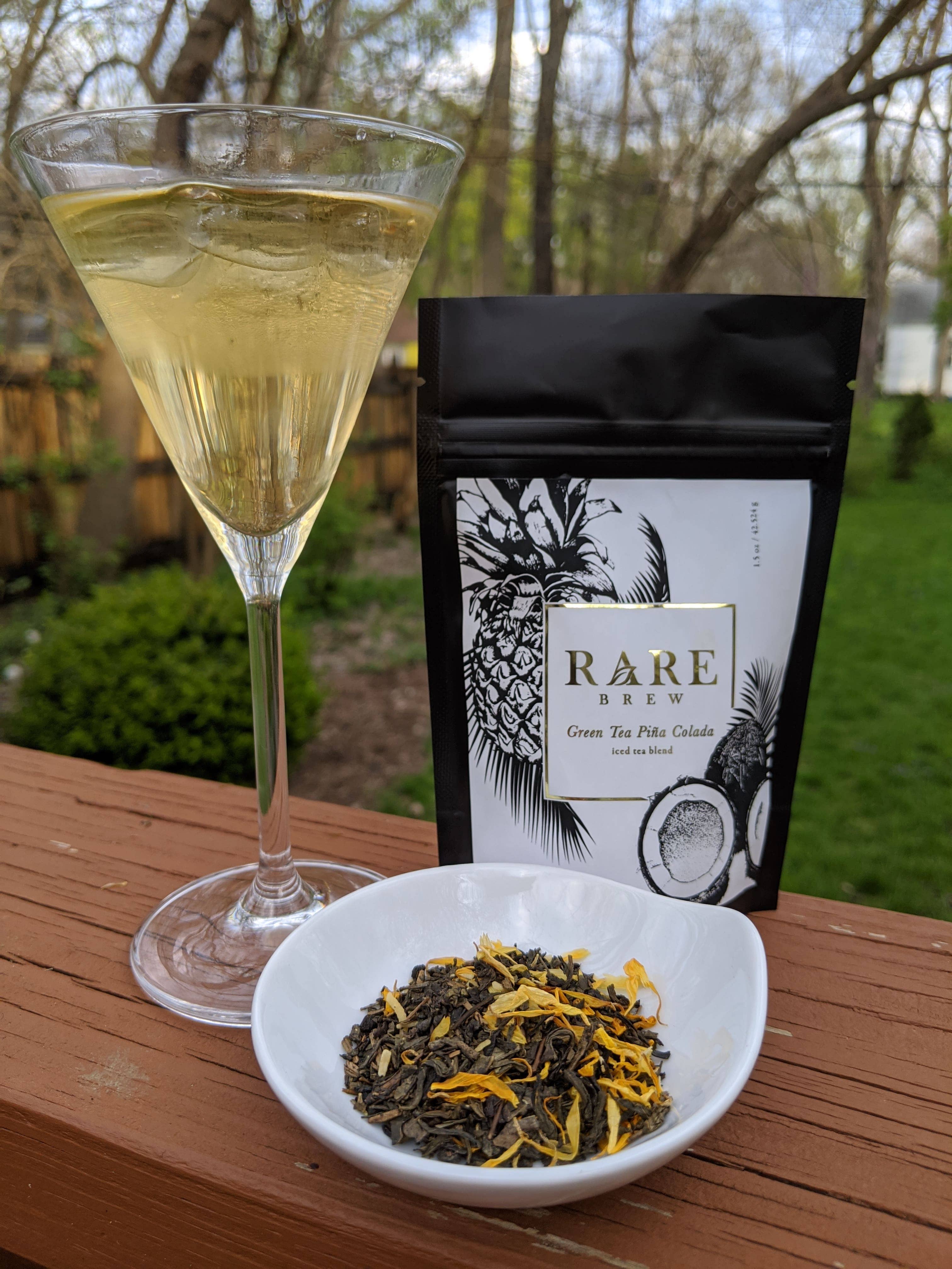Green Tea Piña Colada - Loose Leaf Tea - Wholesale Packaged