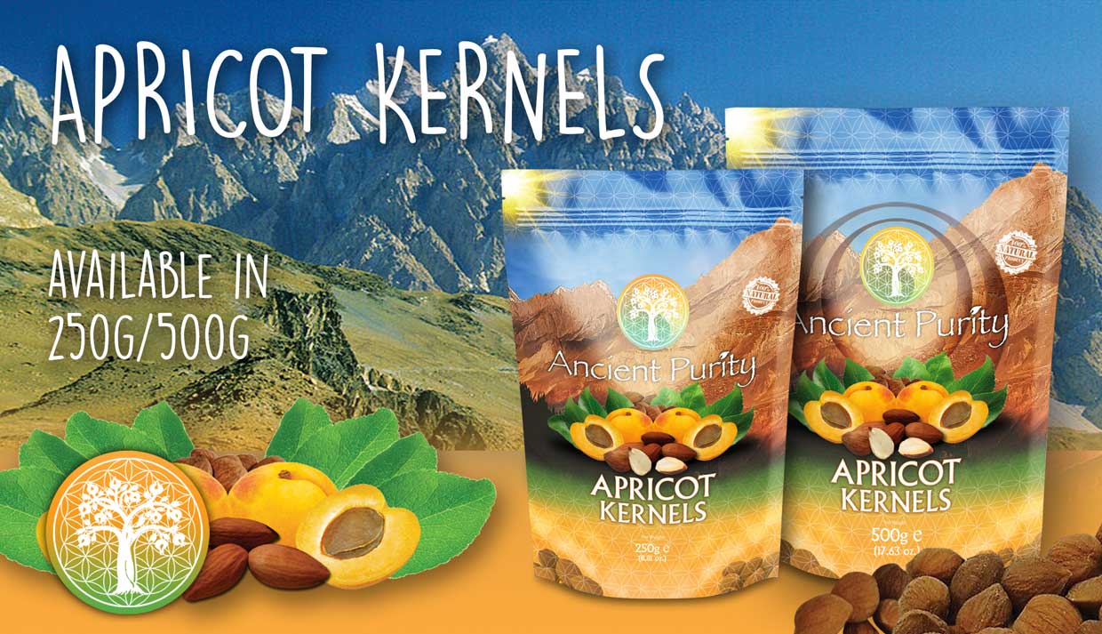 Apricot Kernels - 500g | Hunza Pakistan | Bitter 
