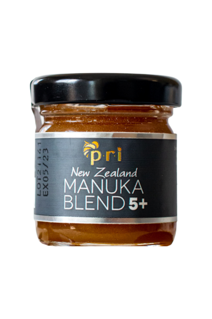 2 PRI Mini Sampler Manuka Honey Jars 1.25oz