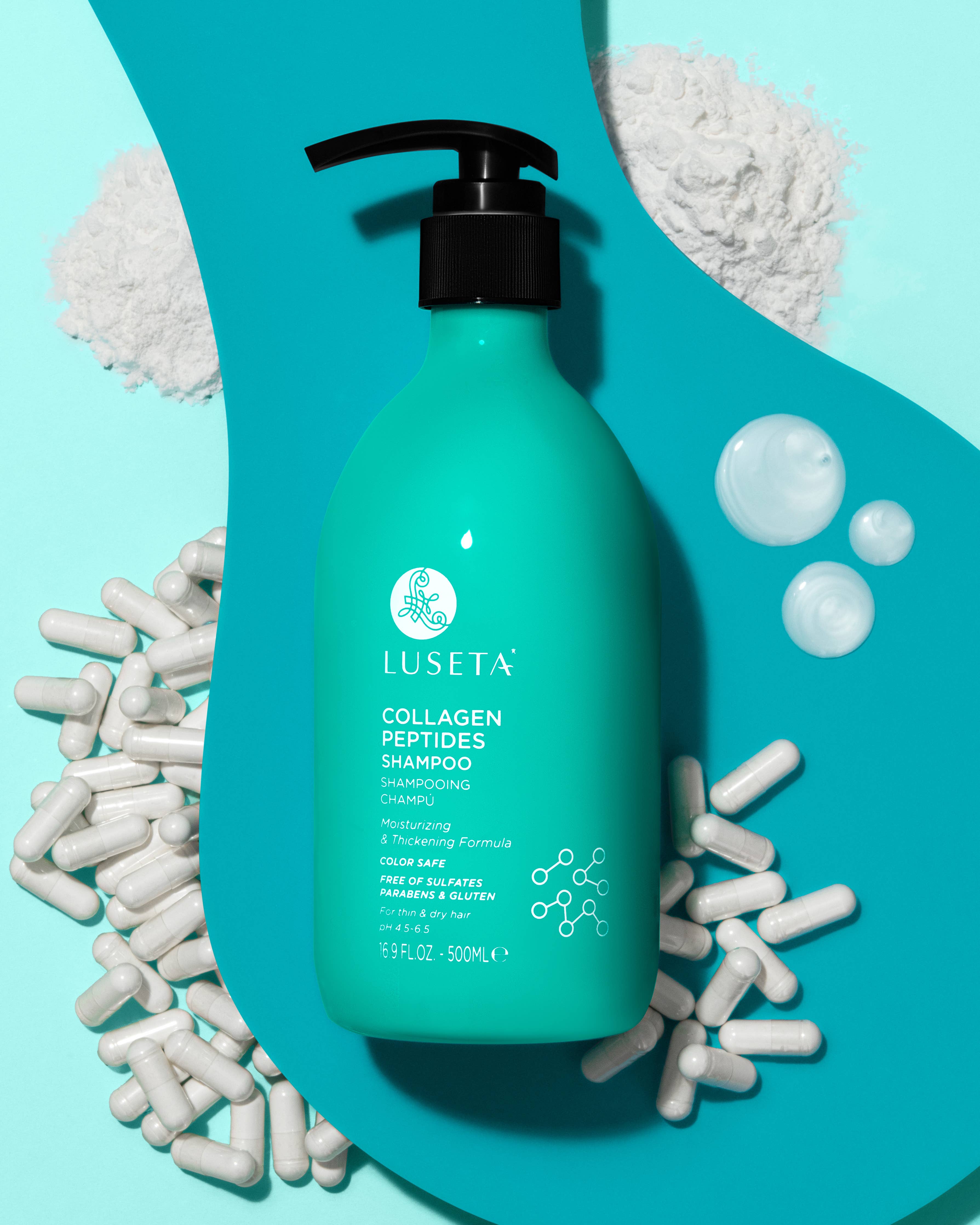 Collagen Peptides Shampoo - 16.9oz