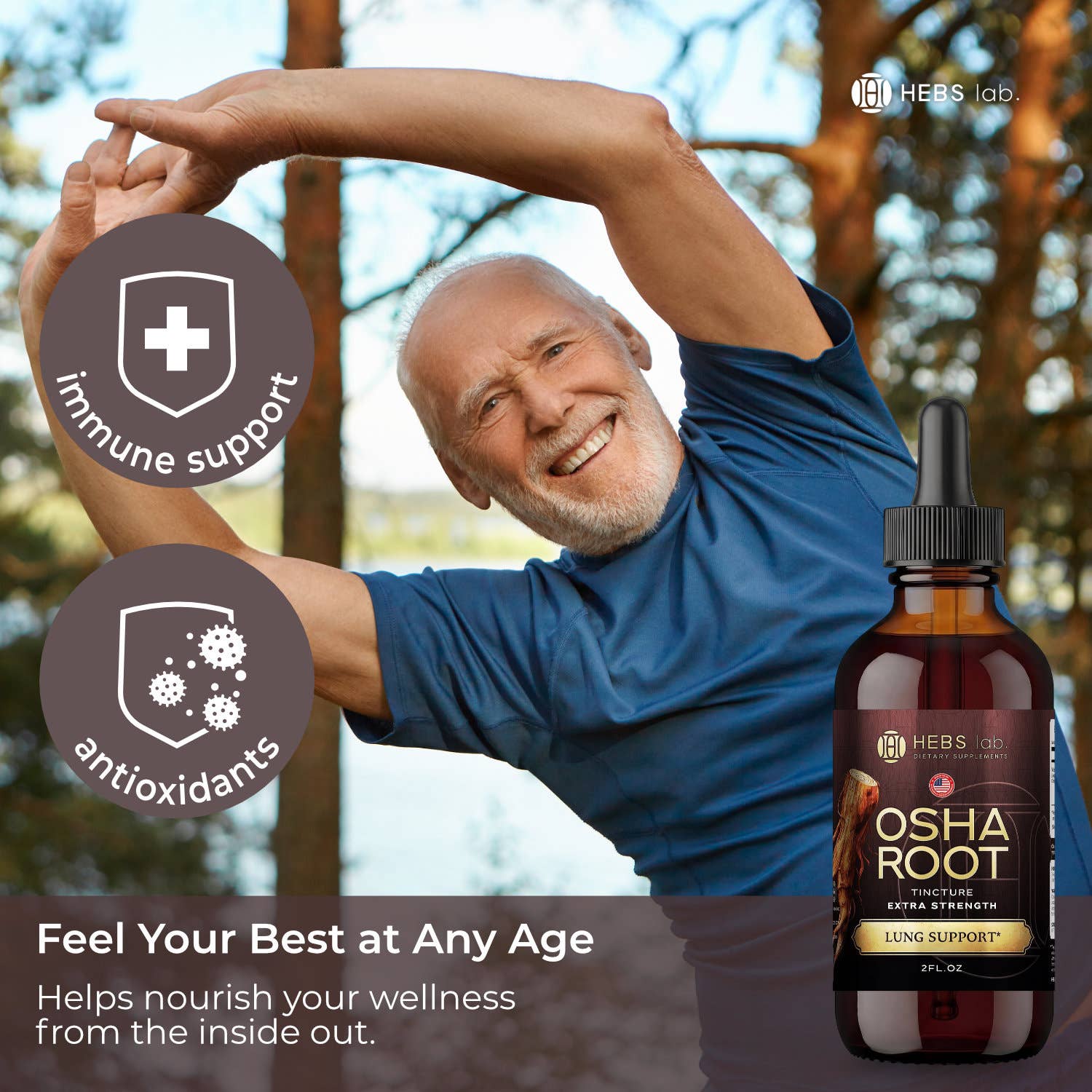 Osha Root Liquid Extract – Lung & Respiratory Support 