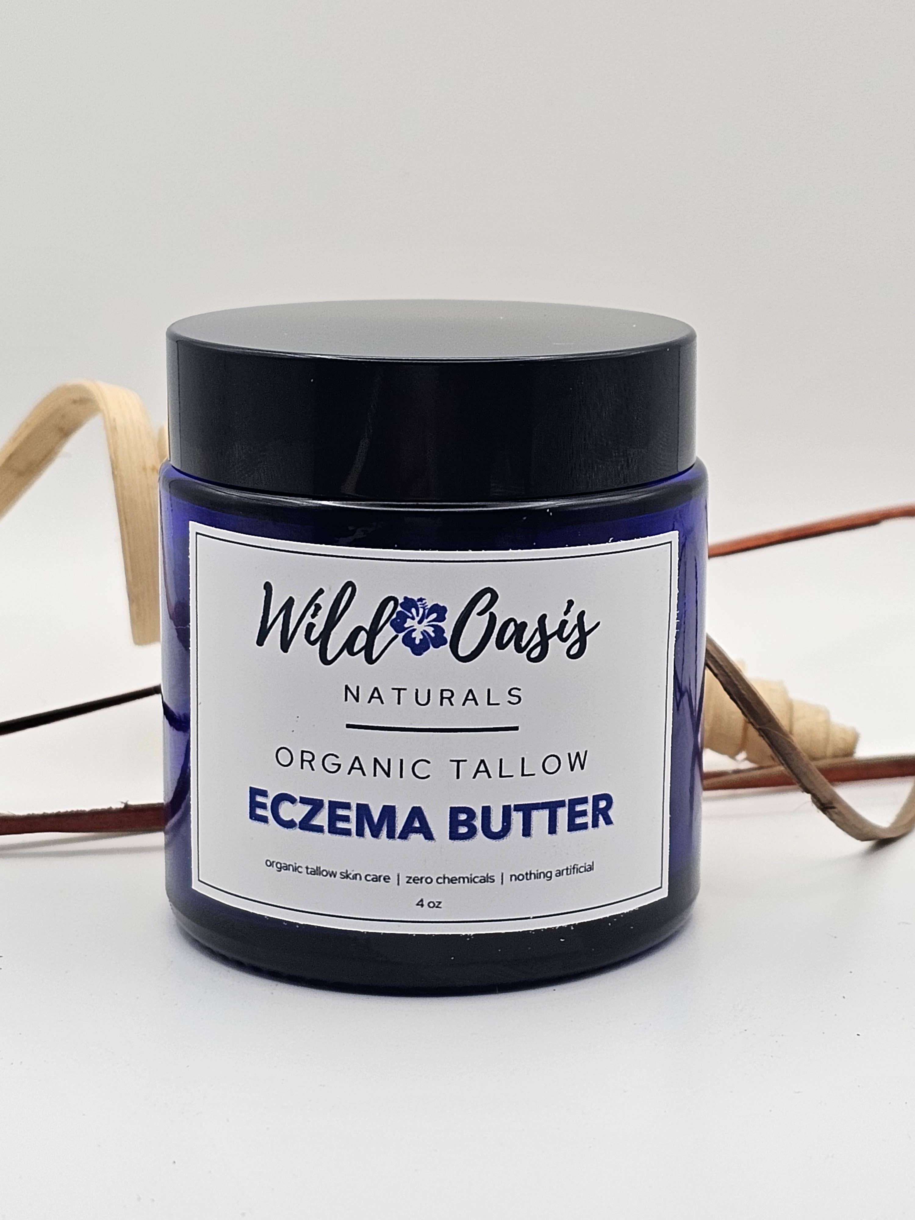 Eczema Butter - 4 oz - Organic Tallow Eczema/Psoriasis Cream