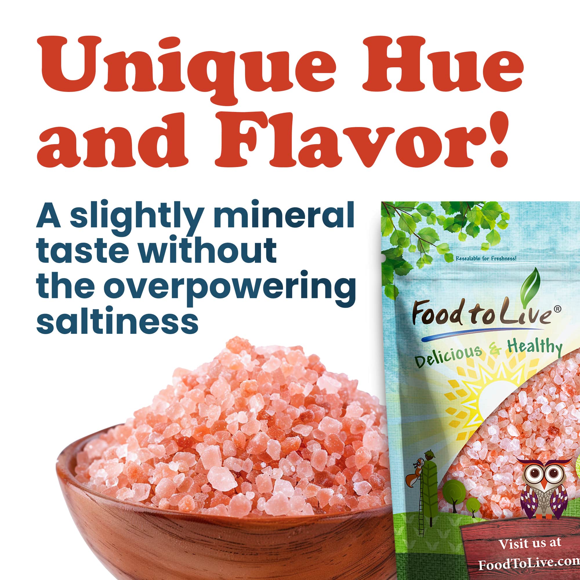 Himalayan Pink Salt – Coarse Grain, Vegan, Kosher, Bulk