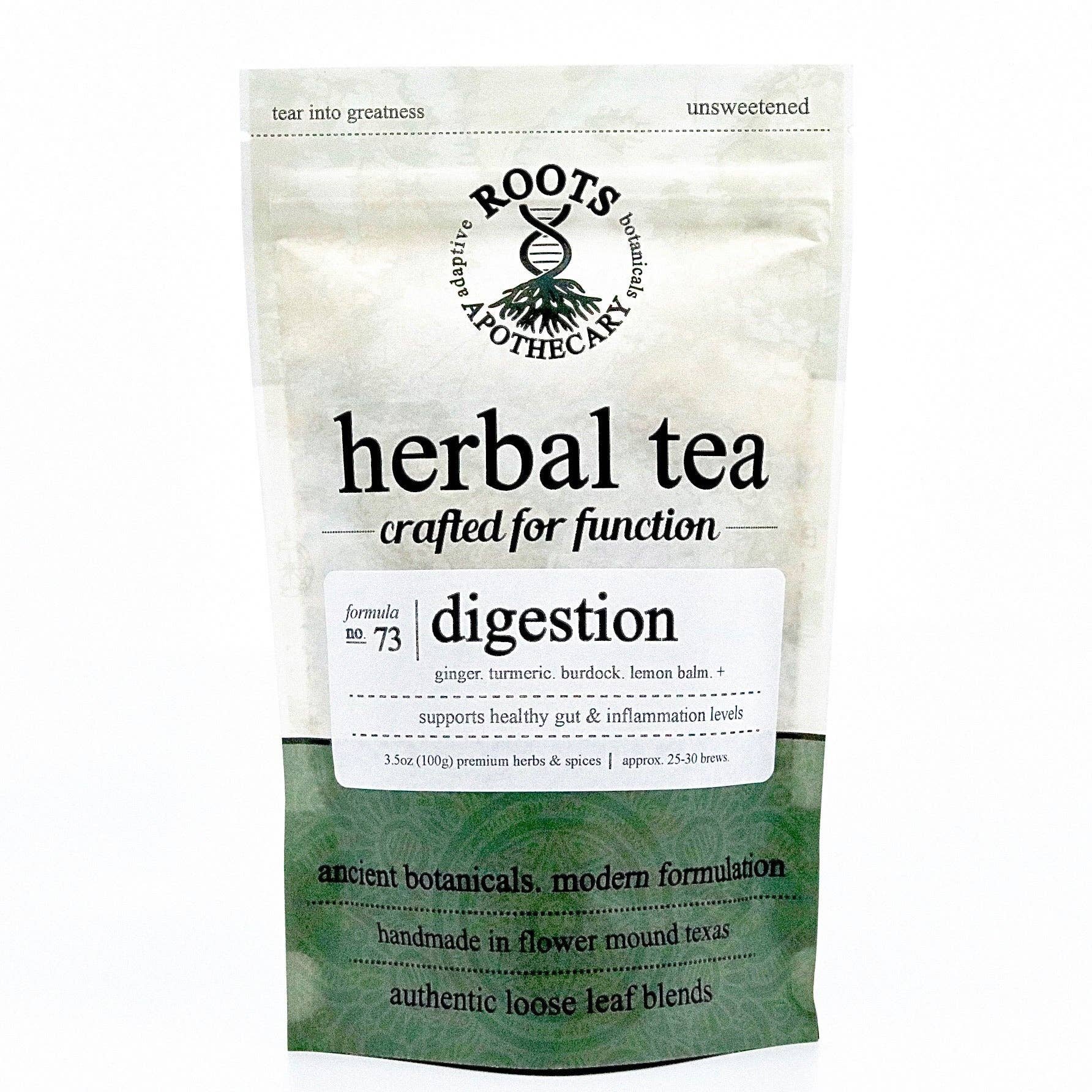 Digestion tea.